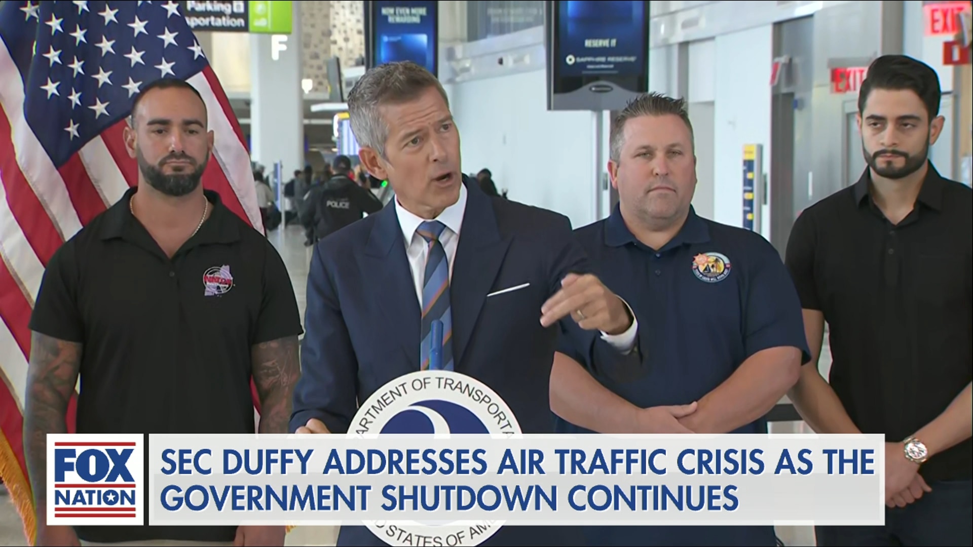 (10/28) Duffy Talks Shutdown Effects at LGA