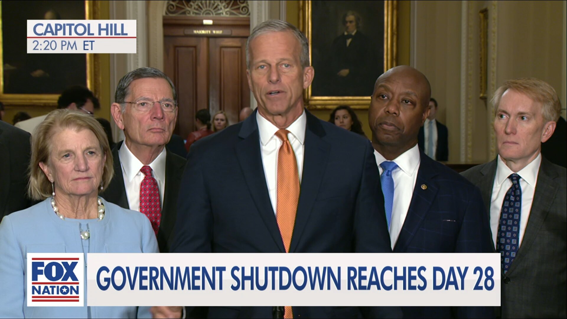 (10/28) Senate GOP Meets With VP Vance on Day 28