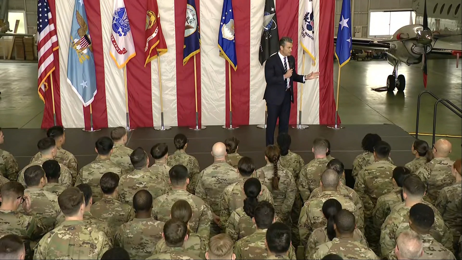 (10/28) Sec Hegseth Visits Troops in Yokota