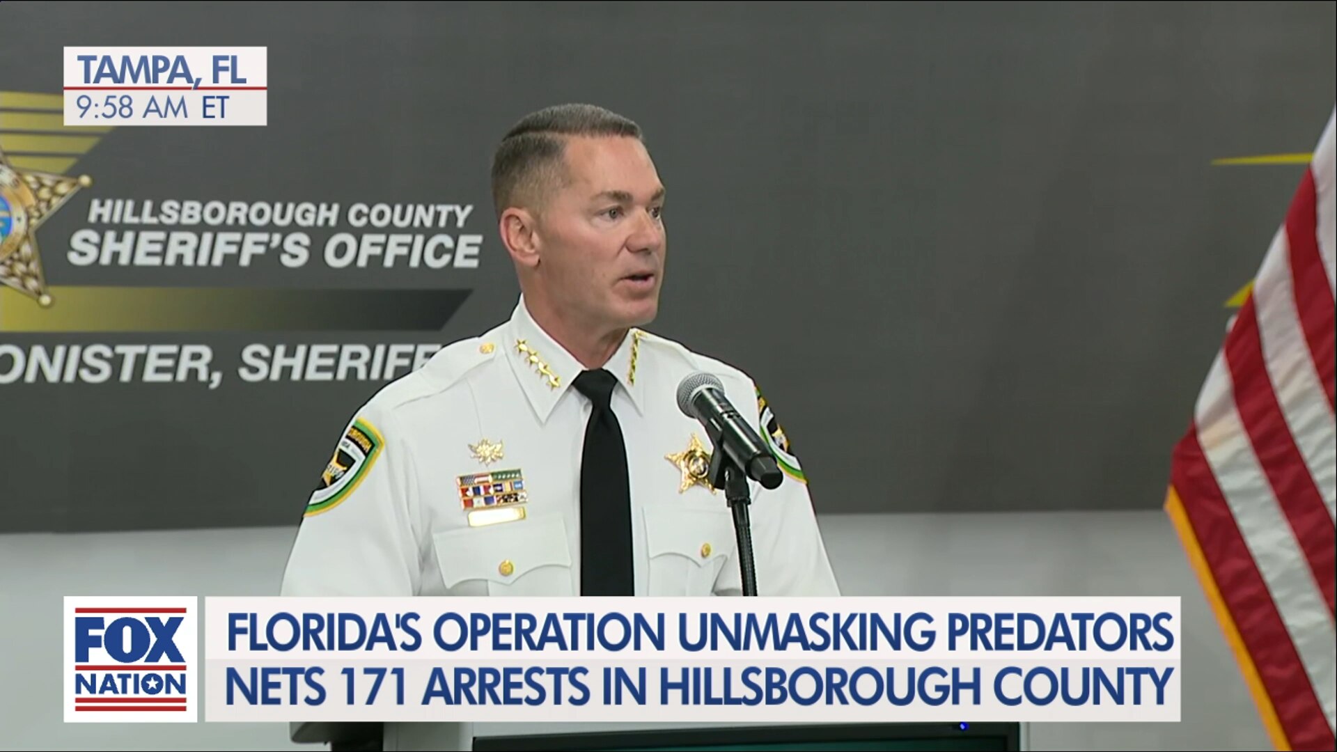 Florida Human Trafficking Arrests Press Conference