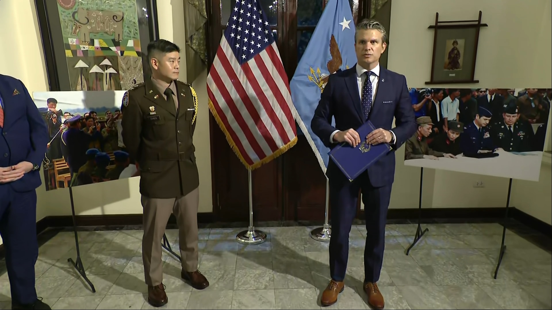 (11/2) Hegseth Speaks at DPAA Ceremony