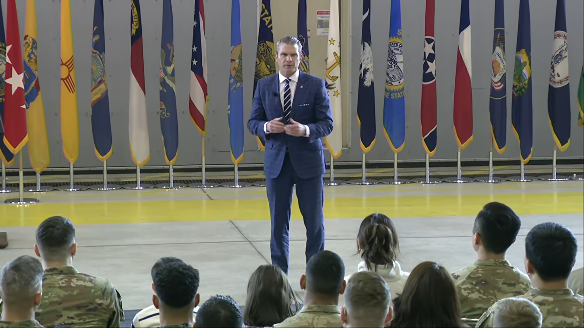 (11/4) Hegseth Visits Troops at Camp Humphreys