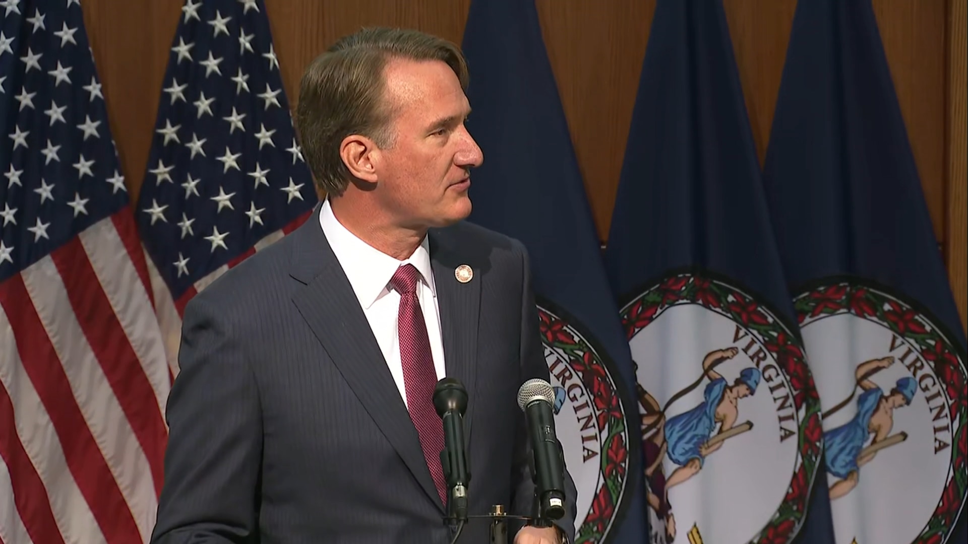 Gov Glenn Youngkin Reacts to VA Election Results