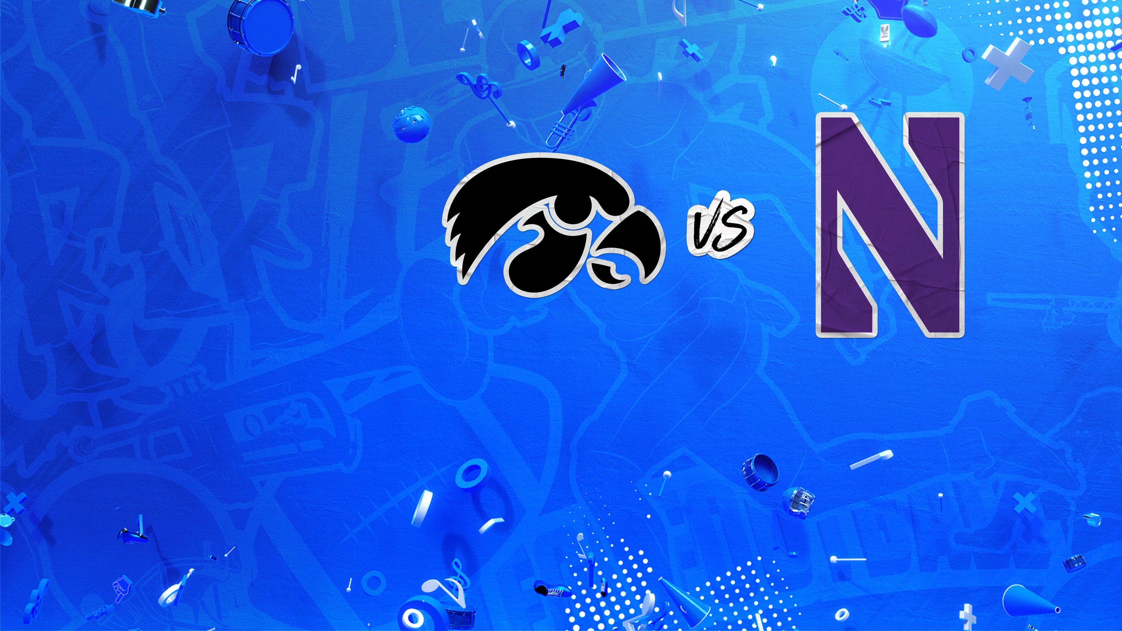 Iowa at Northwestern - 11/11/95