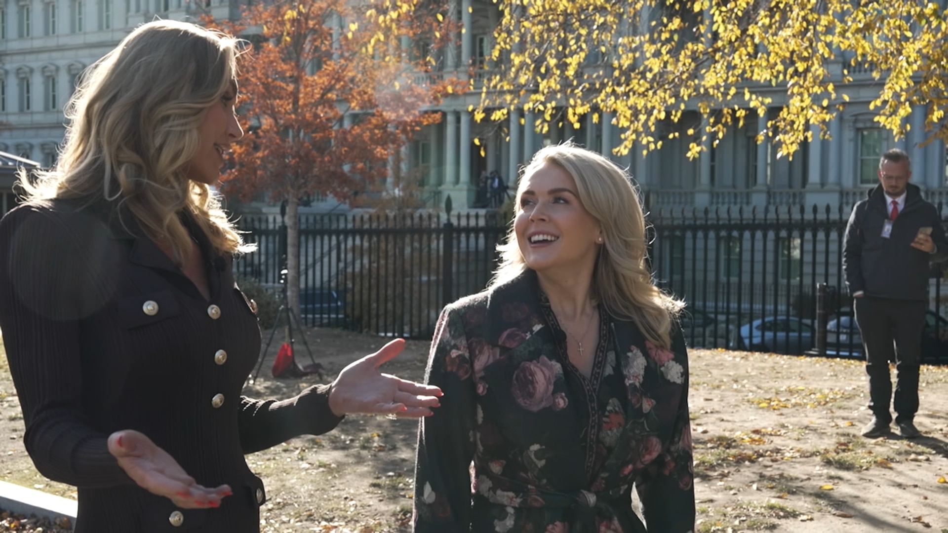 A Lara Trump Interview - Lara Tours White House with Press Secretary