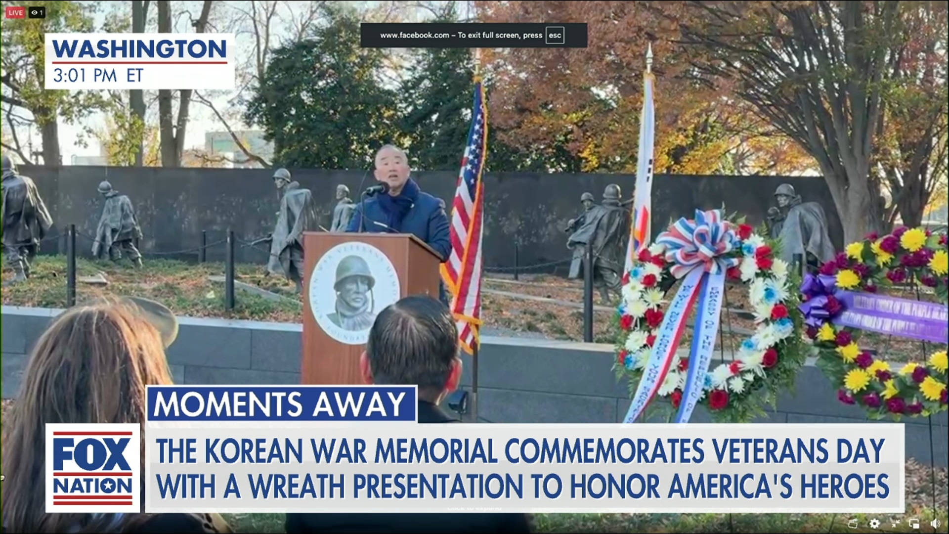 Korean War Veterans Memorial Service