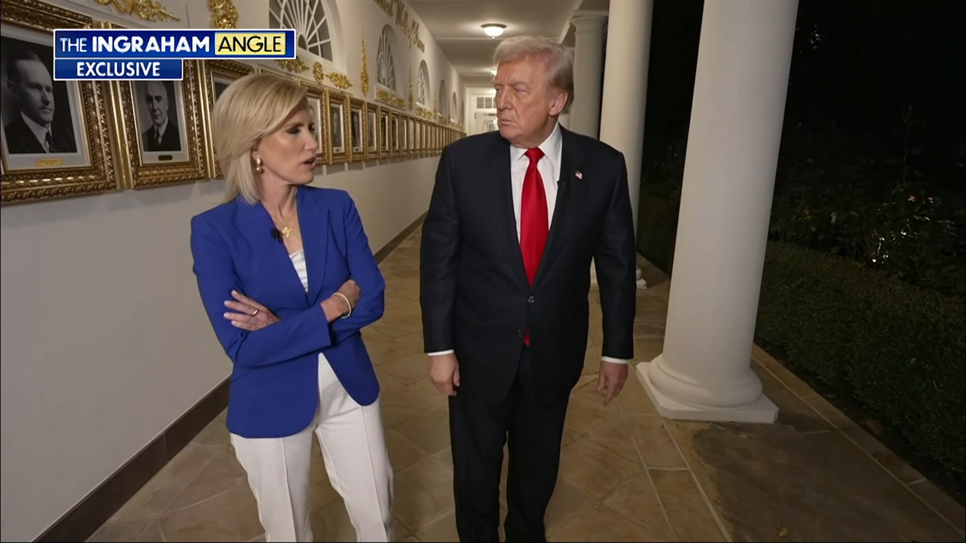 Trump Unveils New Eisenhower Office Redesign