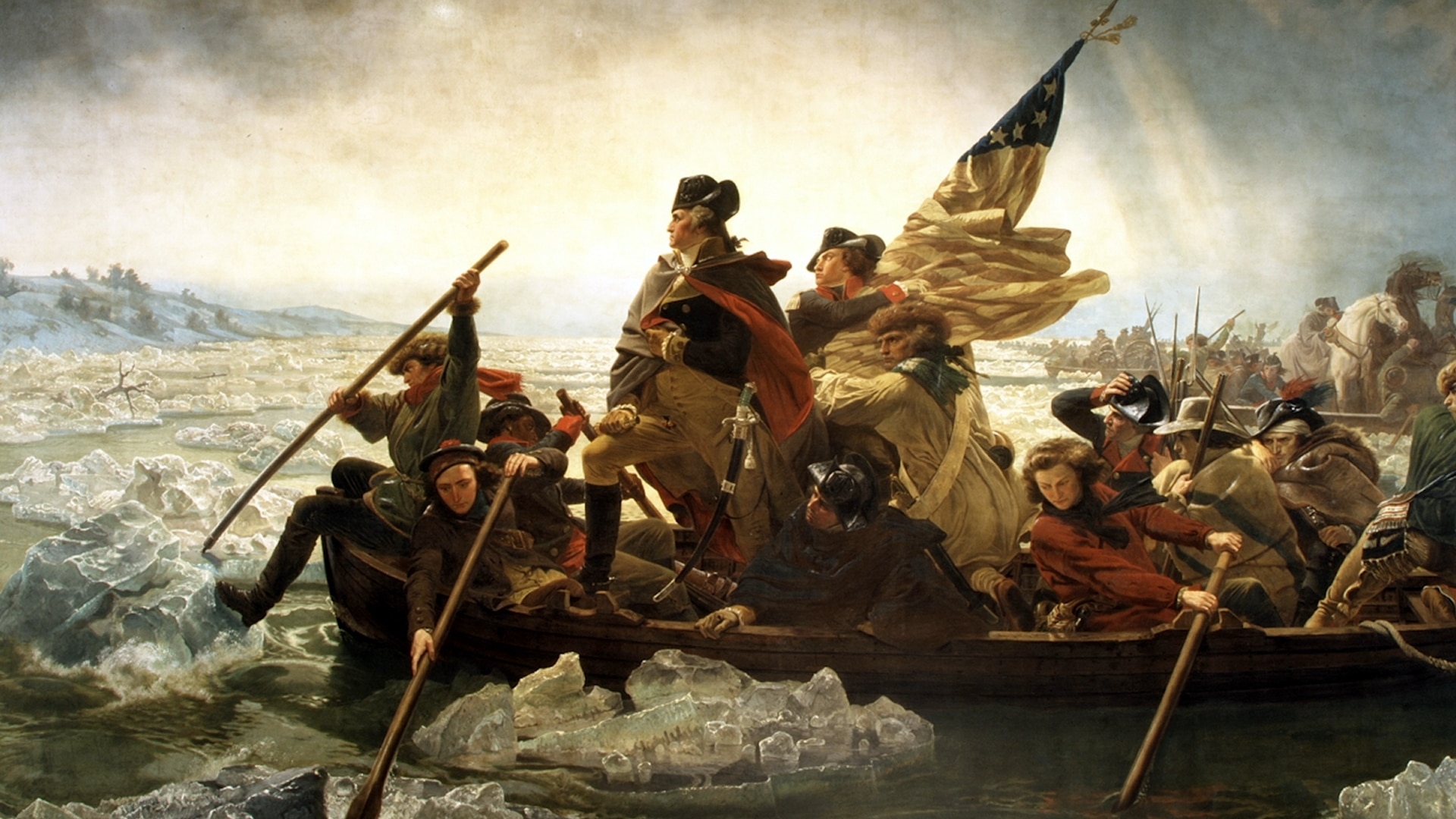 George Washington and the Delaware River Crossing