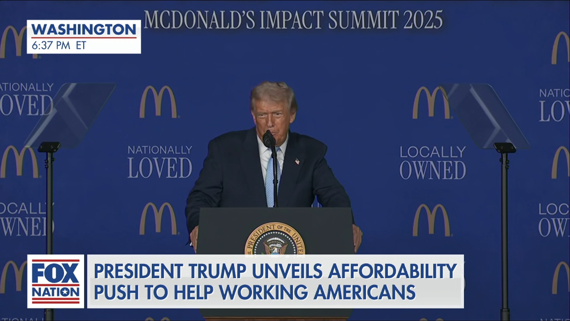(11/17) Trump Talks Affordability to McDonald's