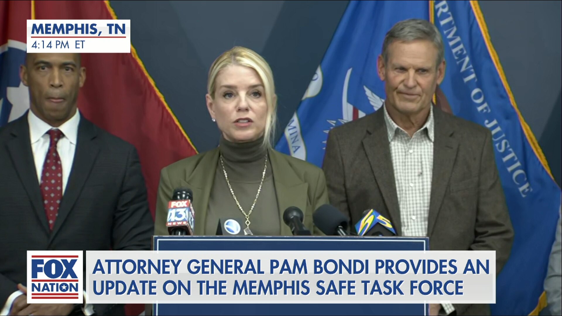 (11/24) AG Bondi on Memphis Crime Stopping Efforts