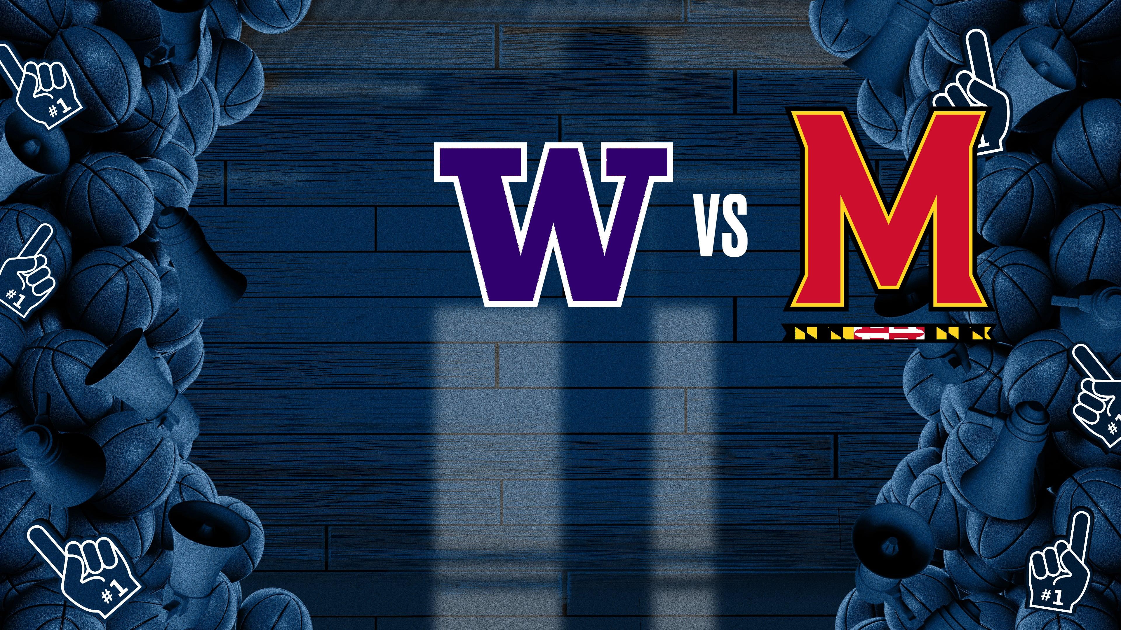 Washington Huskies vs Maryland Terrapins