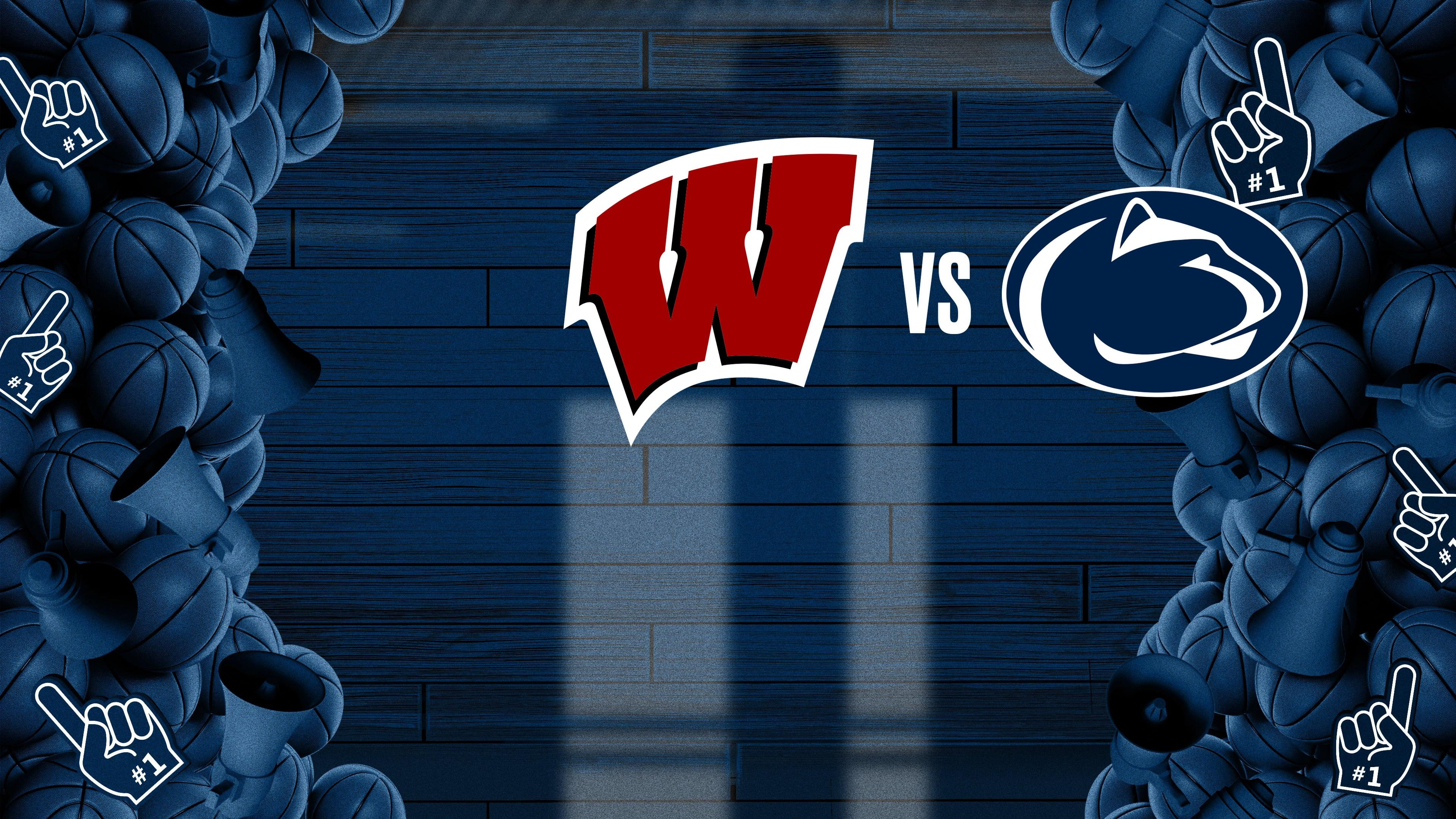 Big Ten Men's: Wisconsin at Penn St.