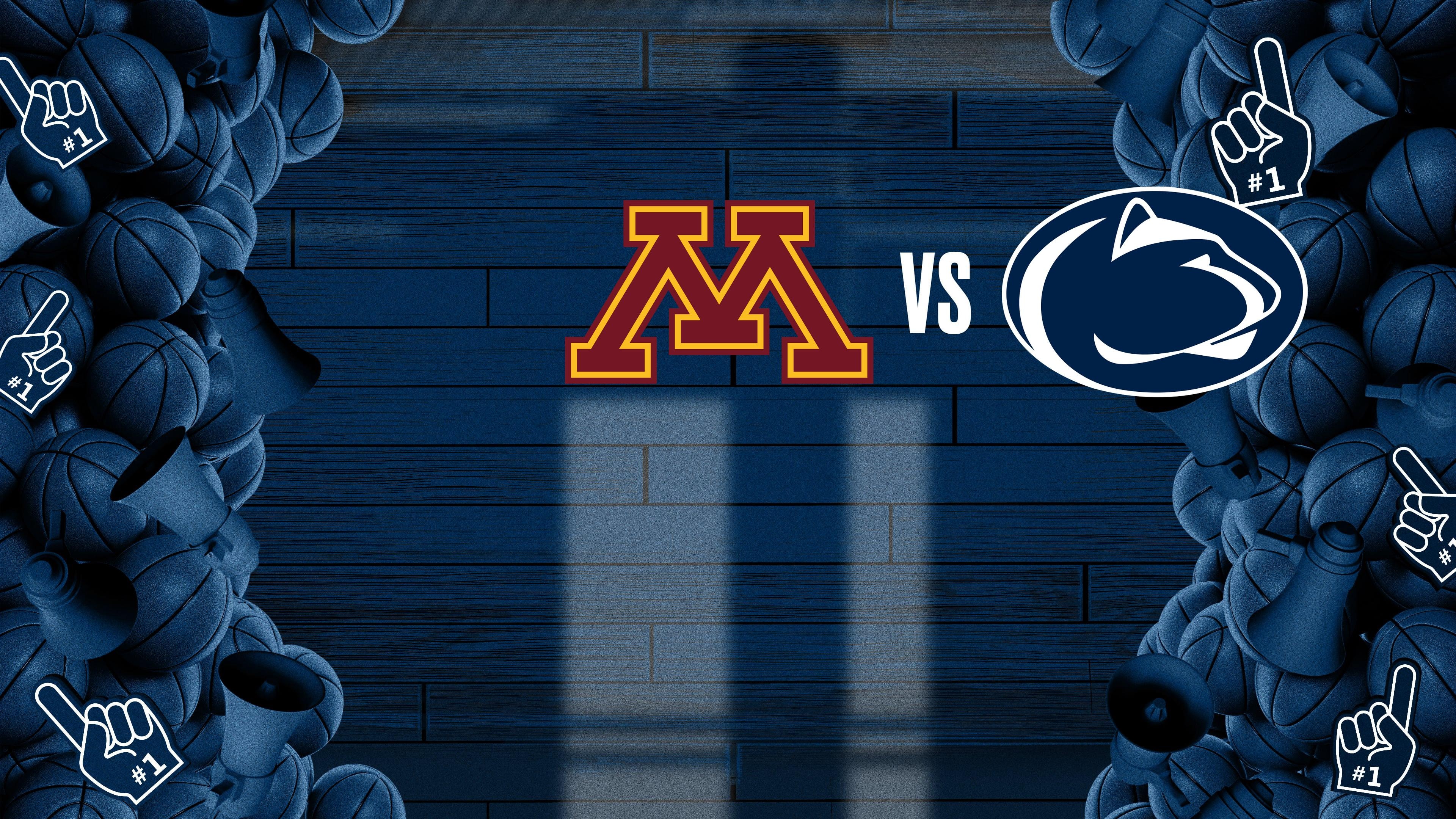 Minnesota Golden Gophers vs Penn State Nittany Lions