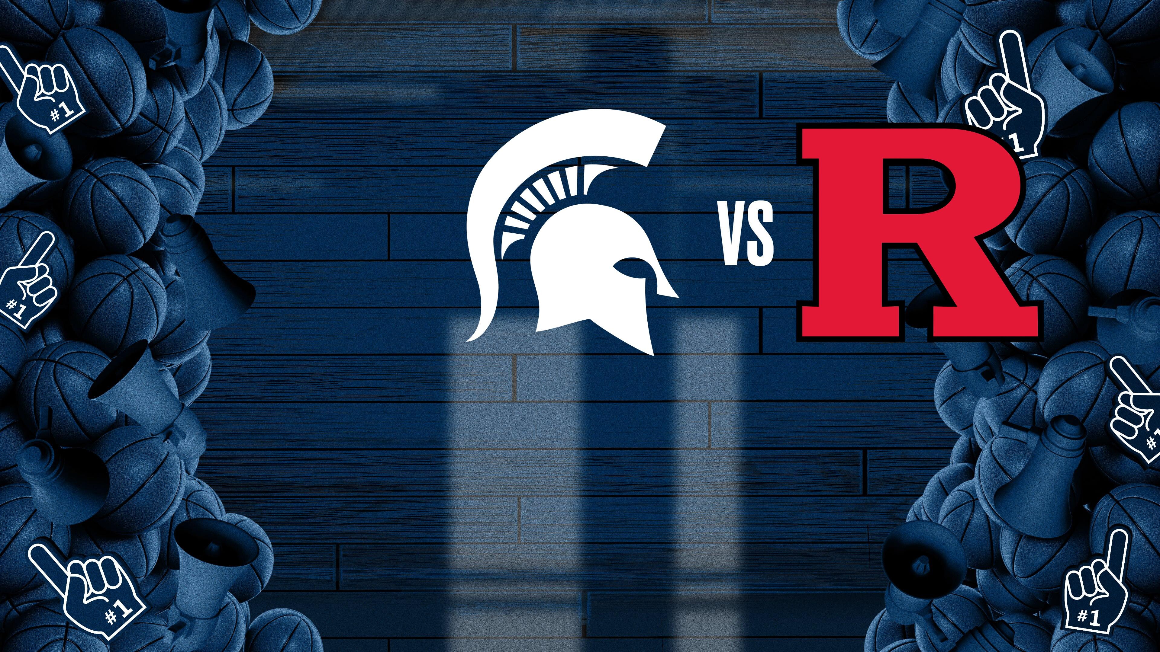 Big Ten Men's: Michigan St. at Rutgers