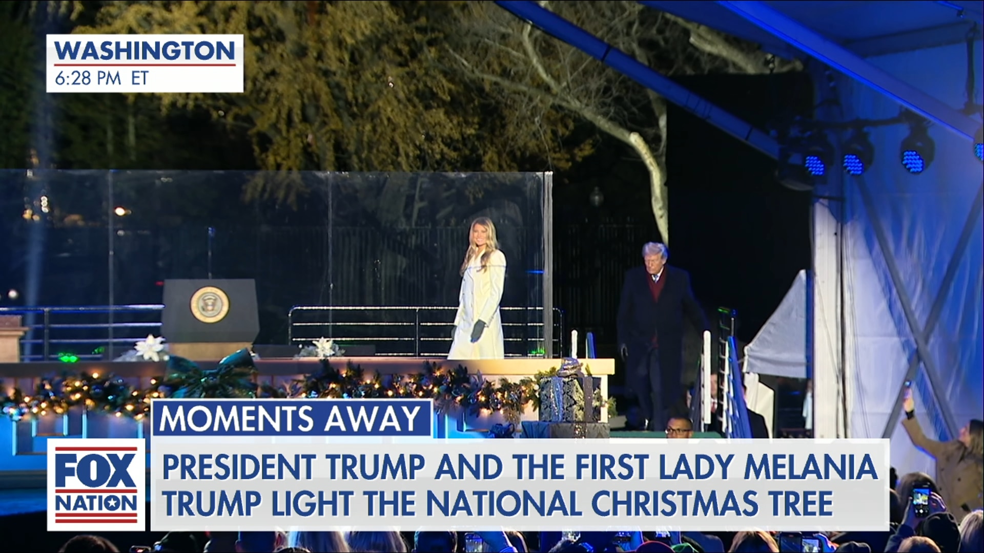 (12/4) National Christmas Tree Lighting Ceremony