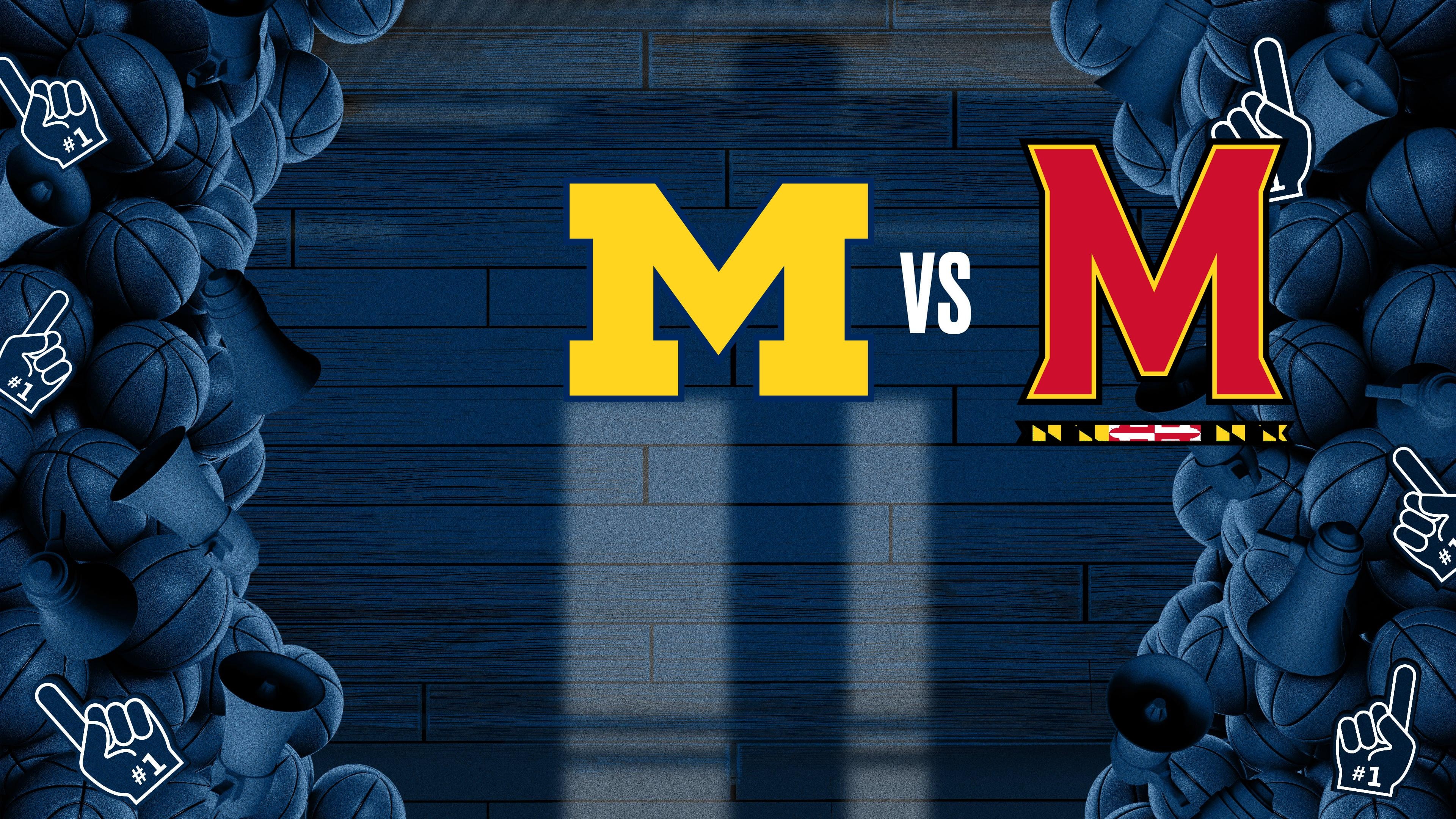 Big Ten Men's: Michigan at Maryland