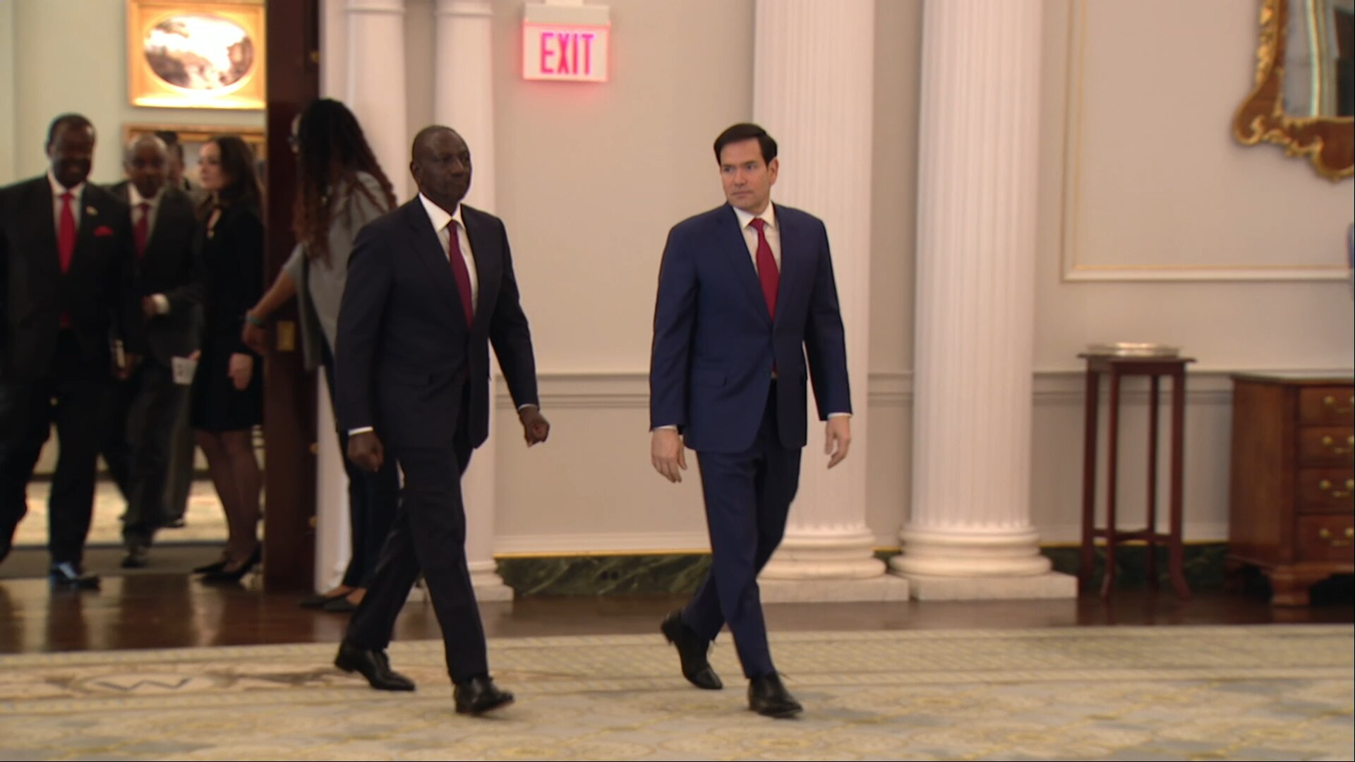 (12/3) Rubio Inks Kenya-U.S. Health Partnership