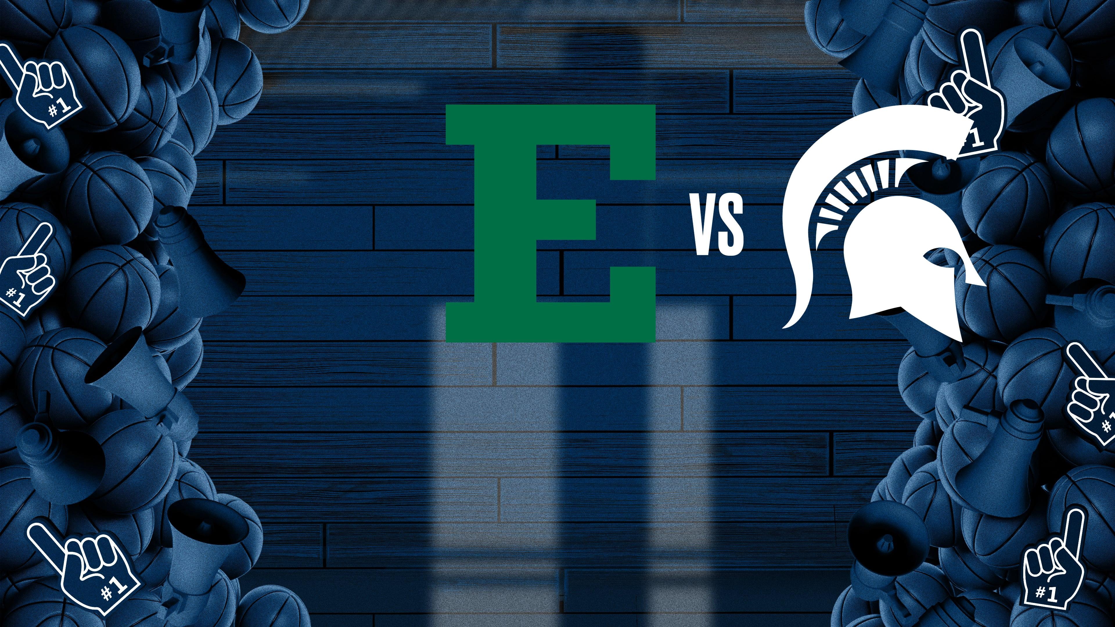 E. Michigan Eagles vs Michigan State Spartans
