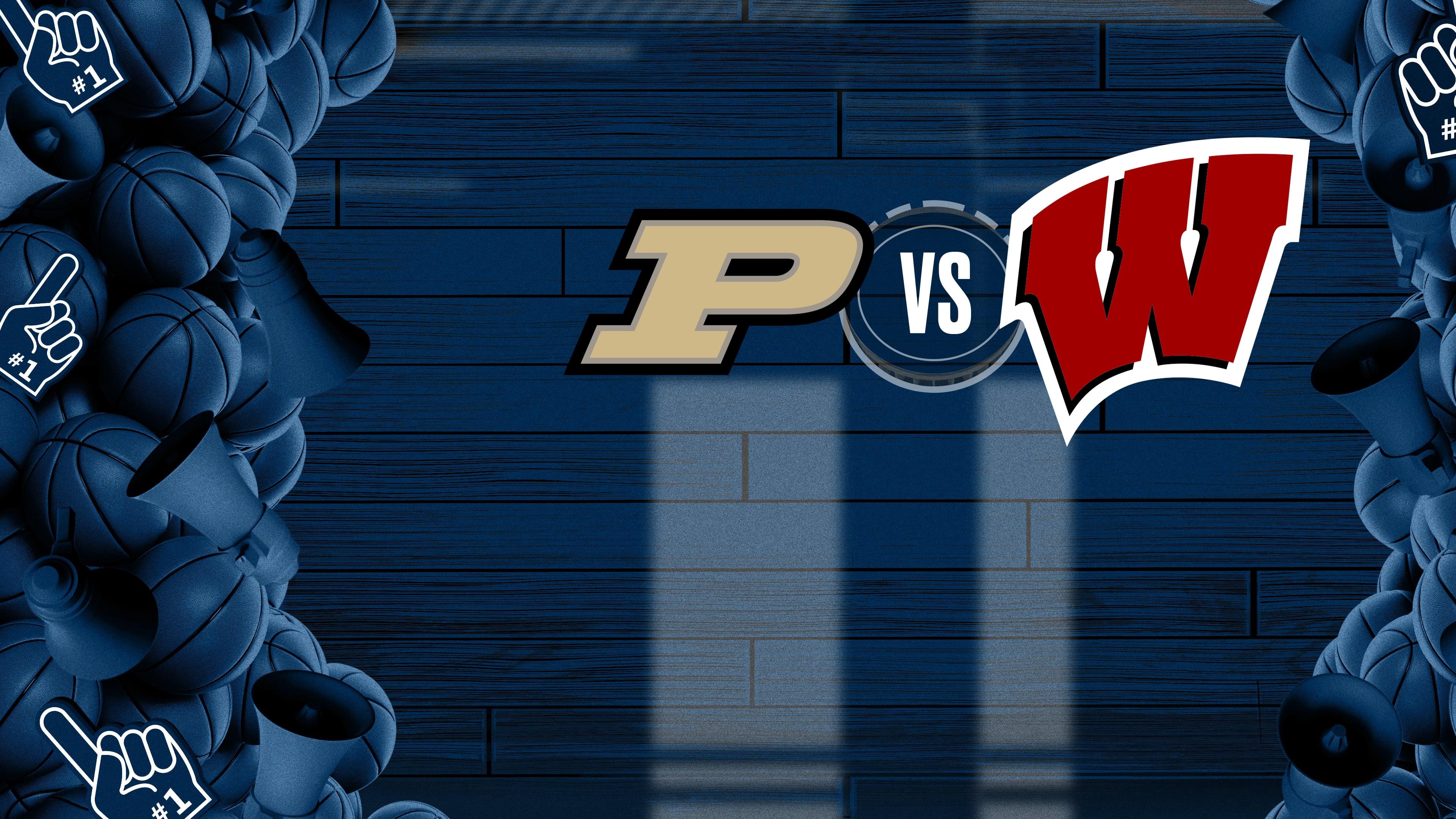 Big Ten Men's: Purdue at Wisconsin