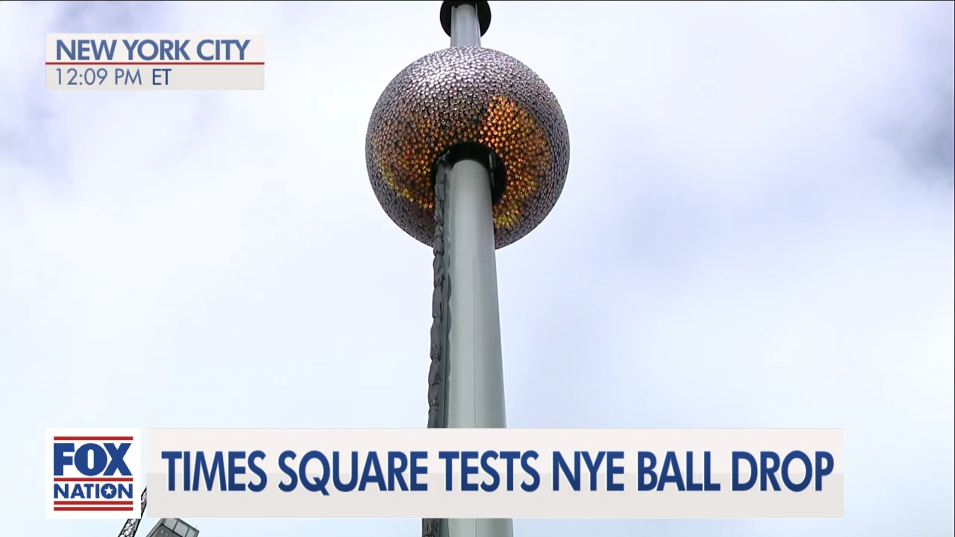 Times Square Tests Ball Drop