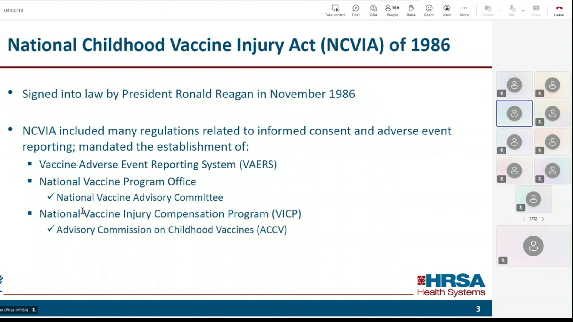 HHS Commission Meets After Changing Vax Schedule