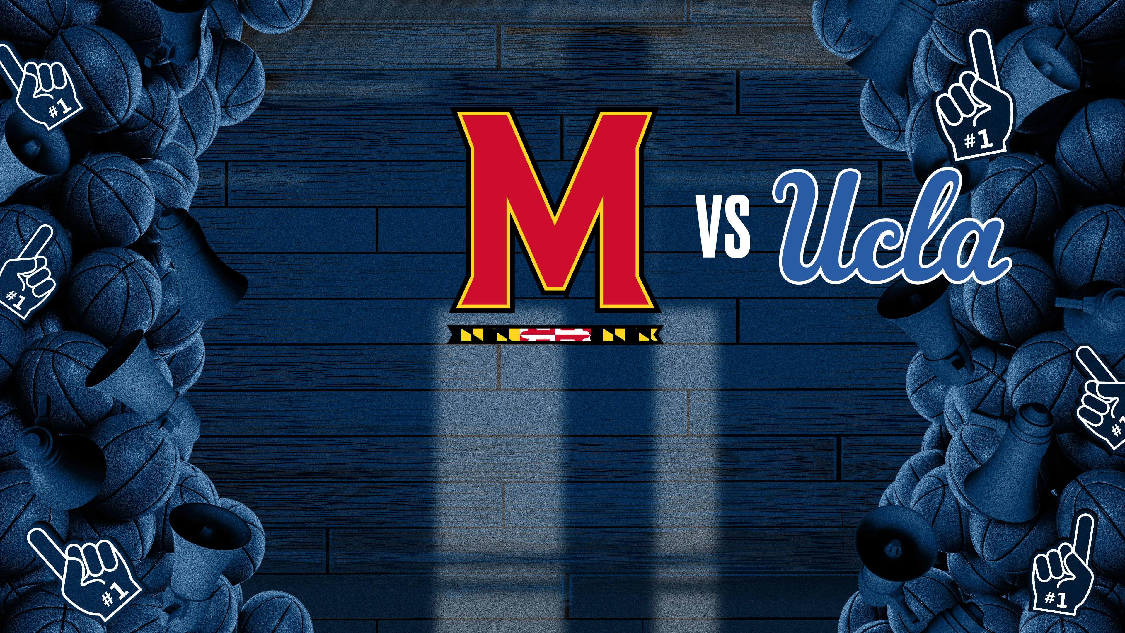 College Basketball - Big Ten Men's: Maryland at UCLA