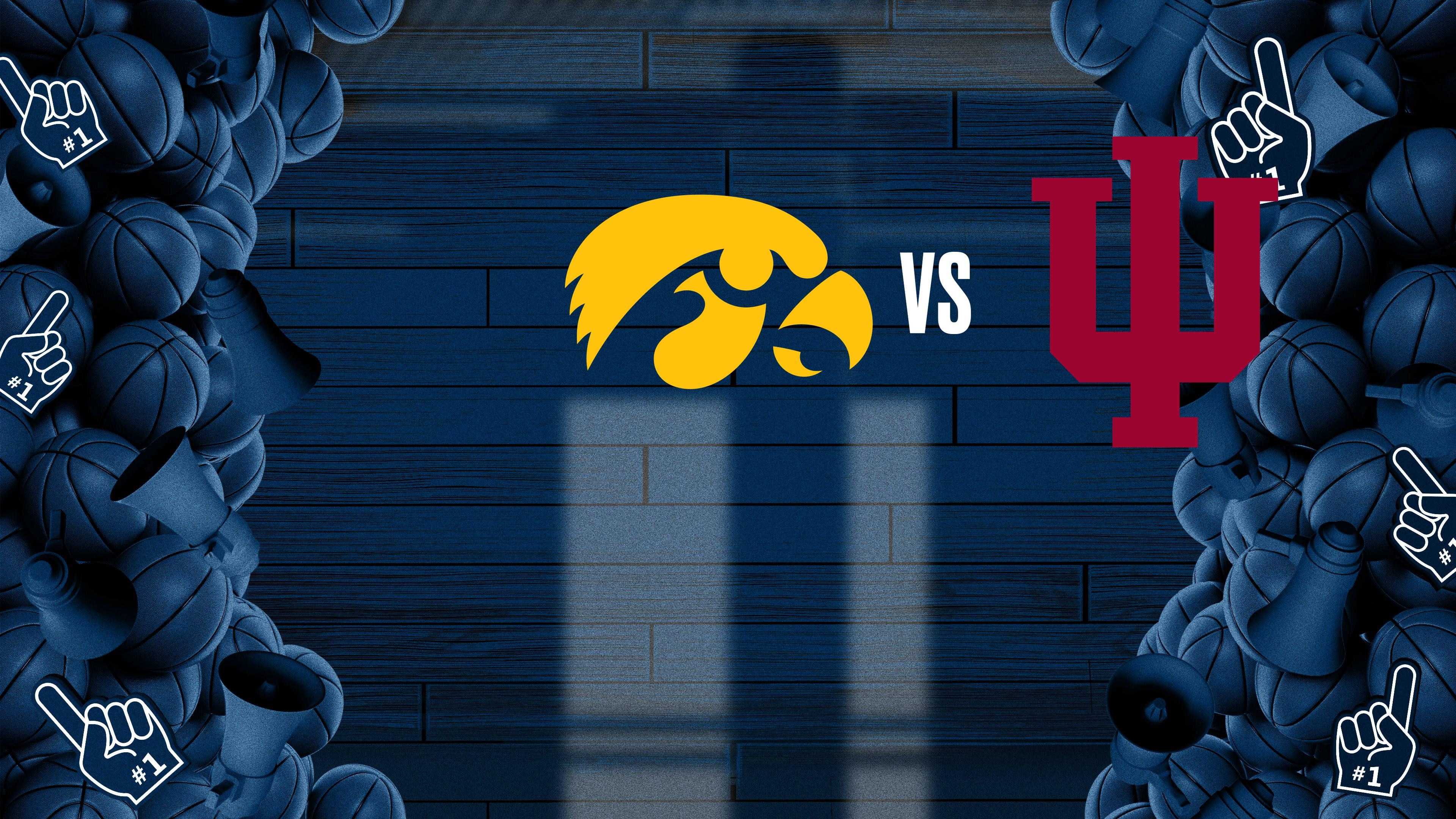 Big Ten Men's: Iowa at Indiana
