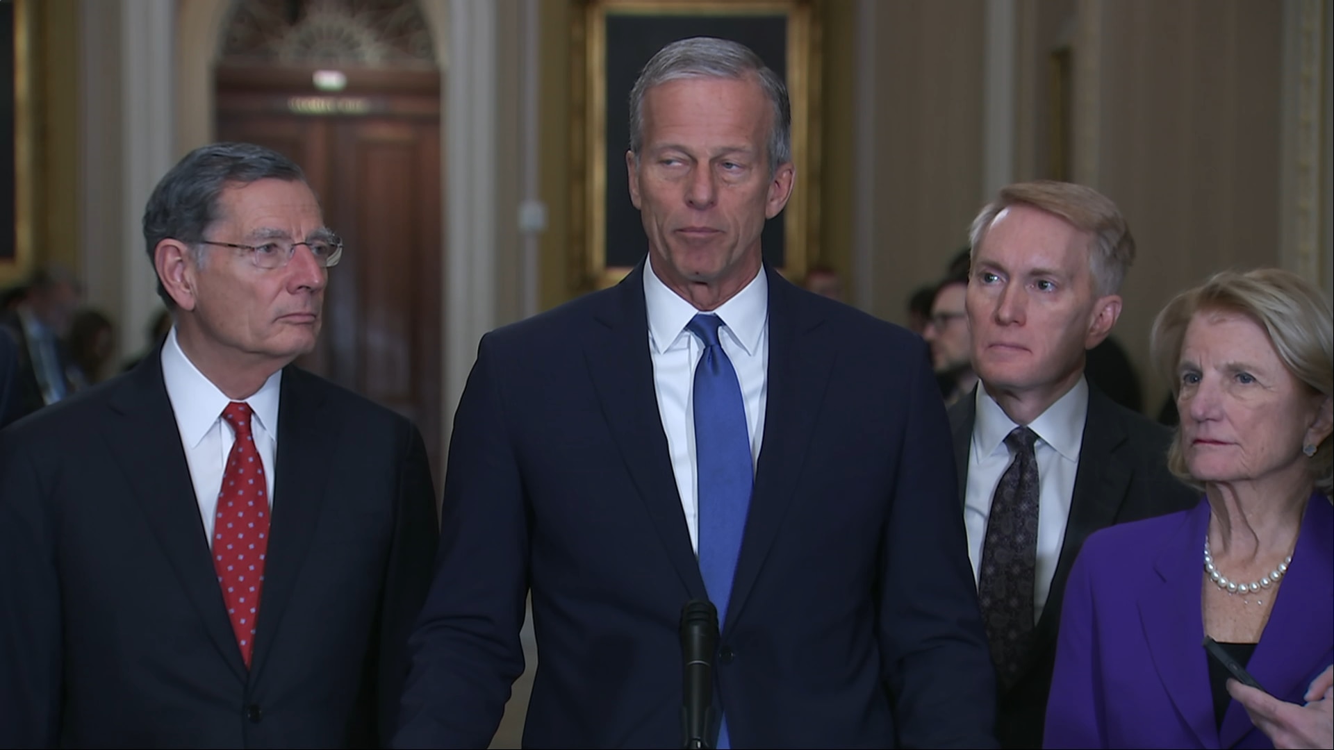 (1/6) GOP Senators Speak After Intelligence Briefing