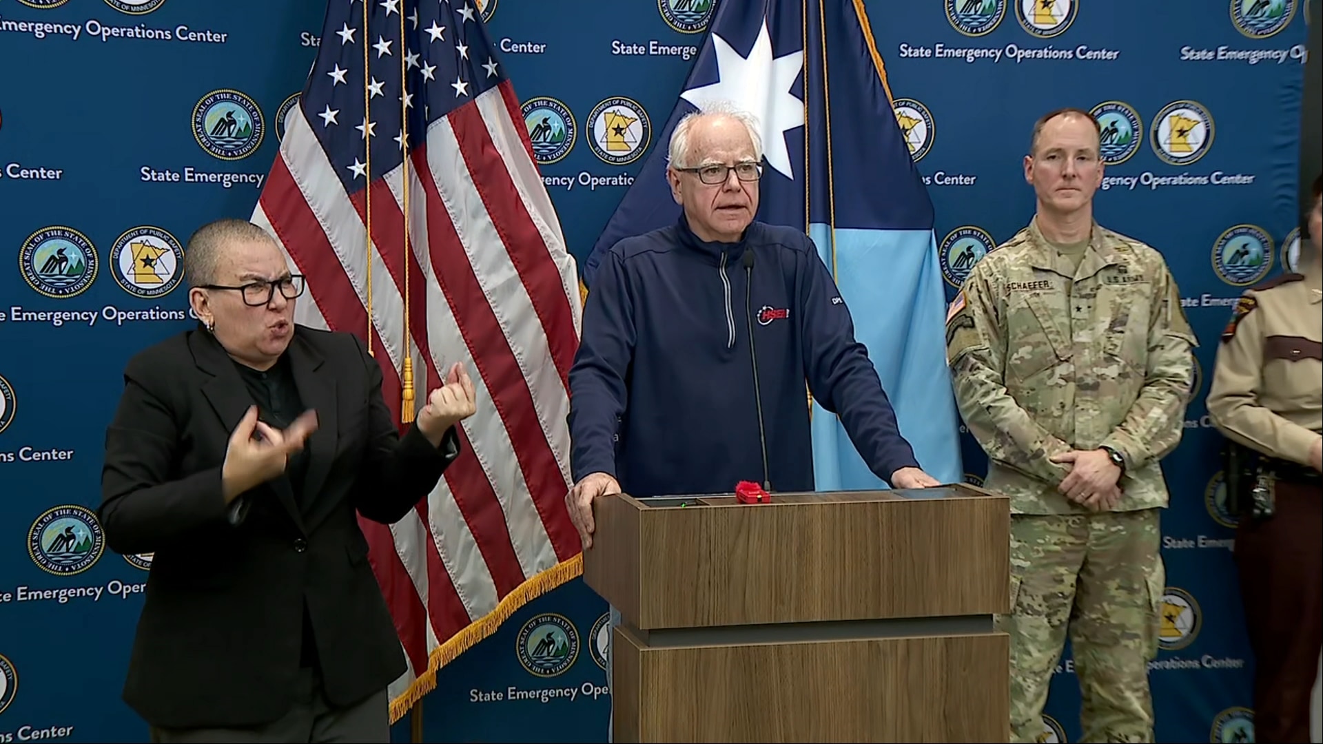 Gov Walz Updates on MN I.C.E. Shooting