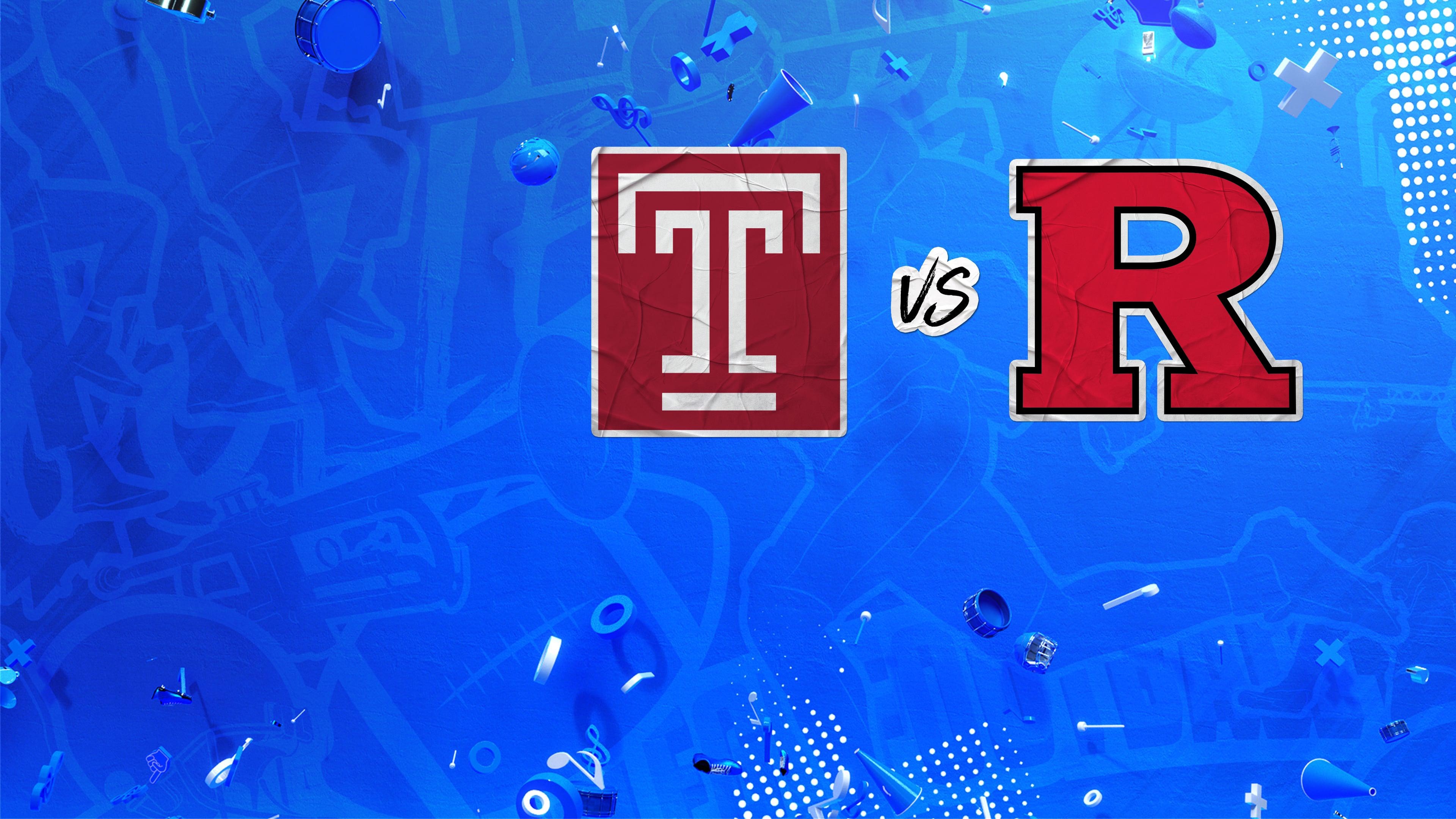 Temple at Rutgers - 11/2/13