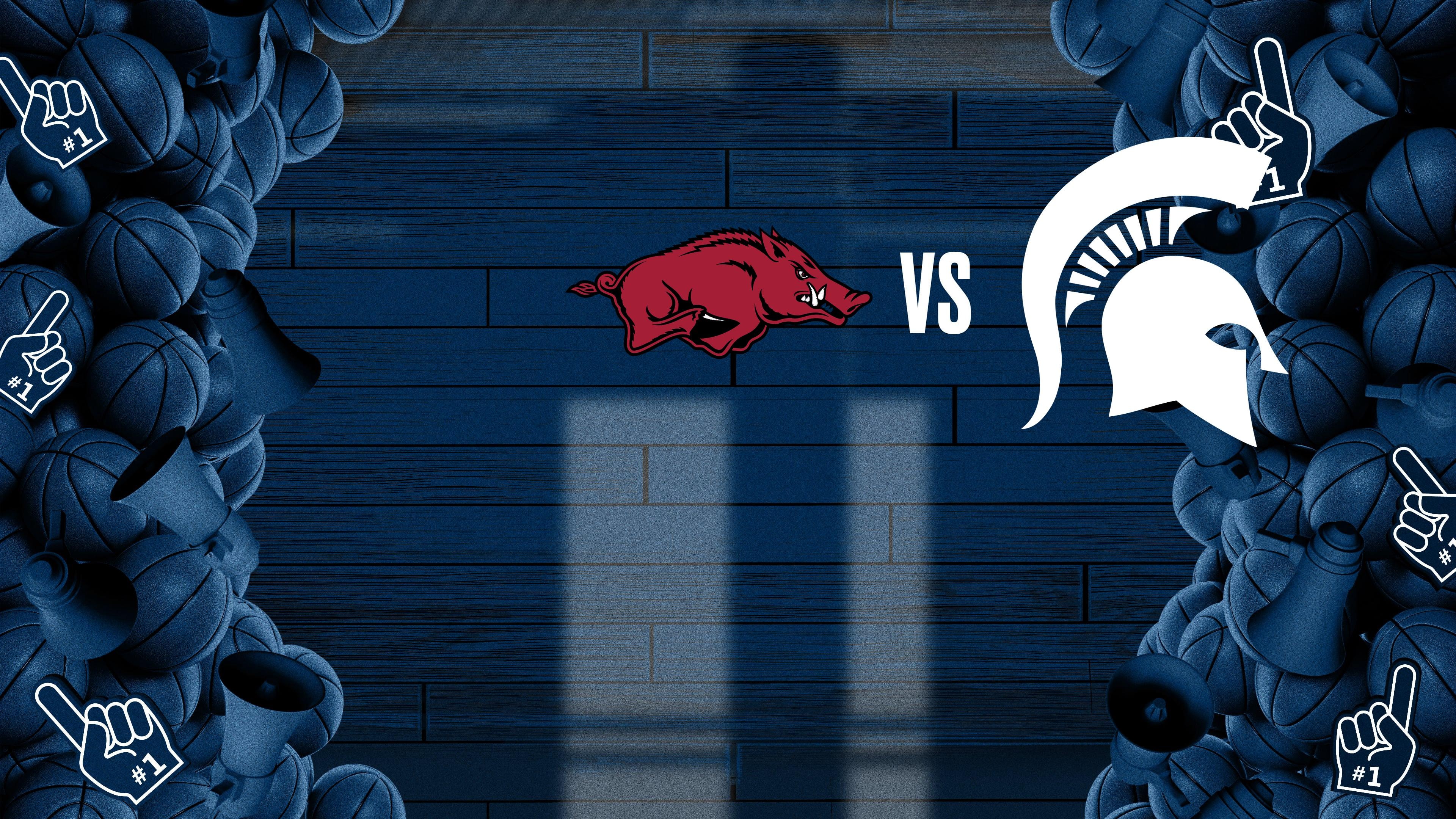 Big Ten Men's: Arkansas at Michigan St.