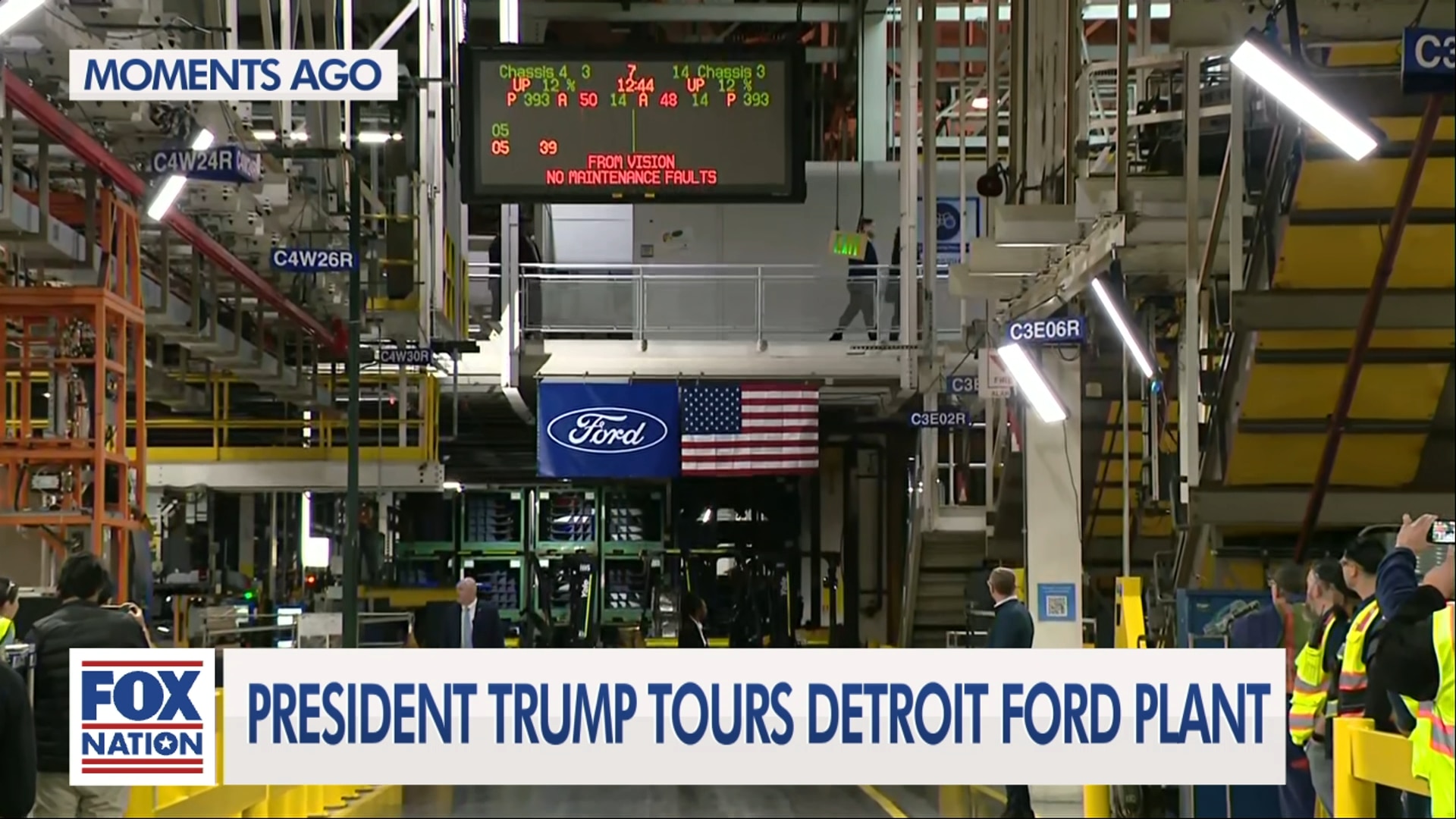 (1/13) Trump Visits Ford Factory
