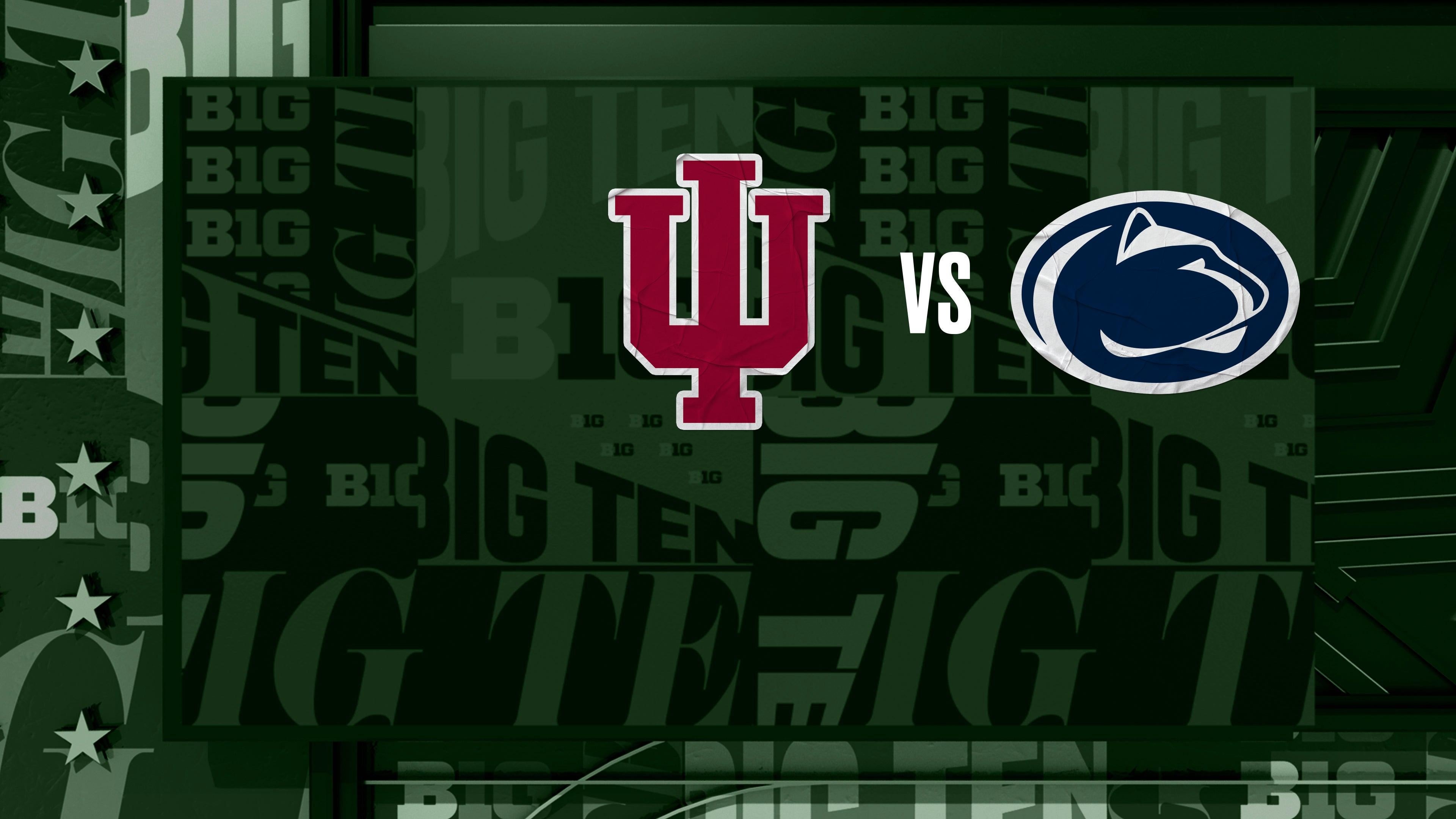 Indiana Hoosiers vs Penn State Nittany Lions
