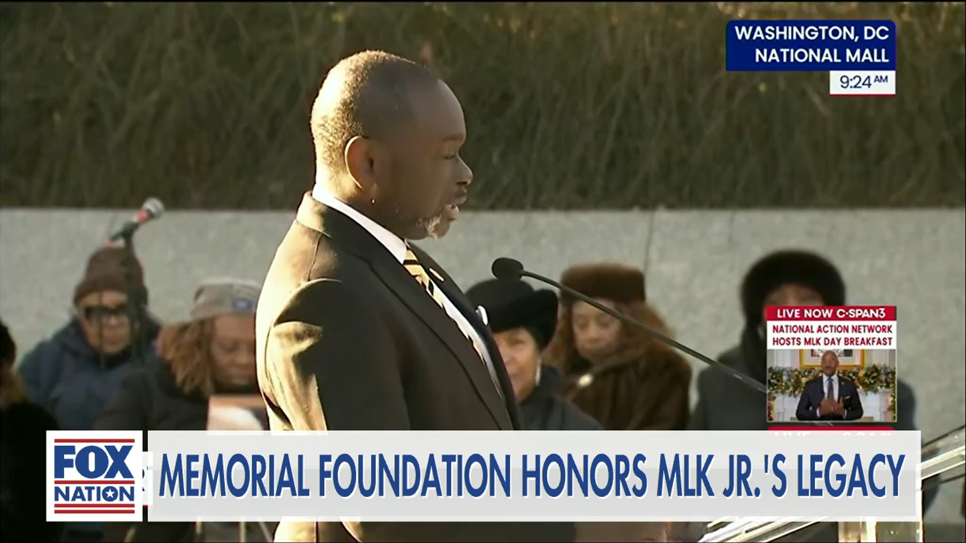 MLK Jr. Memorial Foundation Ceremony
