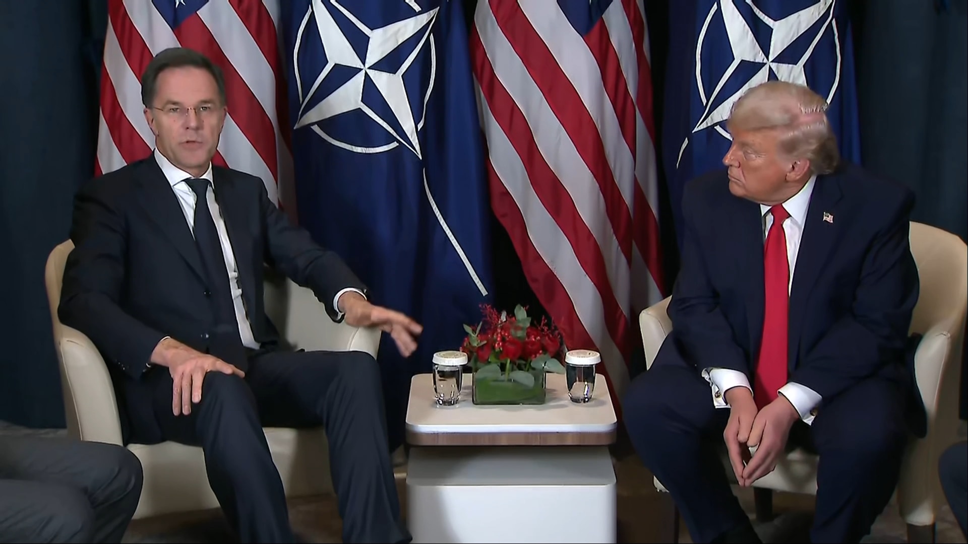 Trump Meets Nato Secretary Mark Rutte