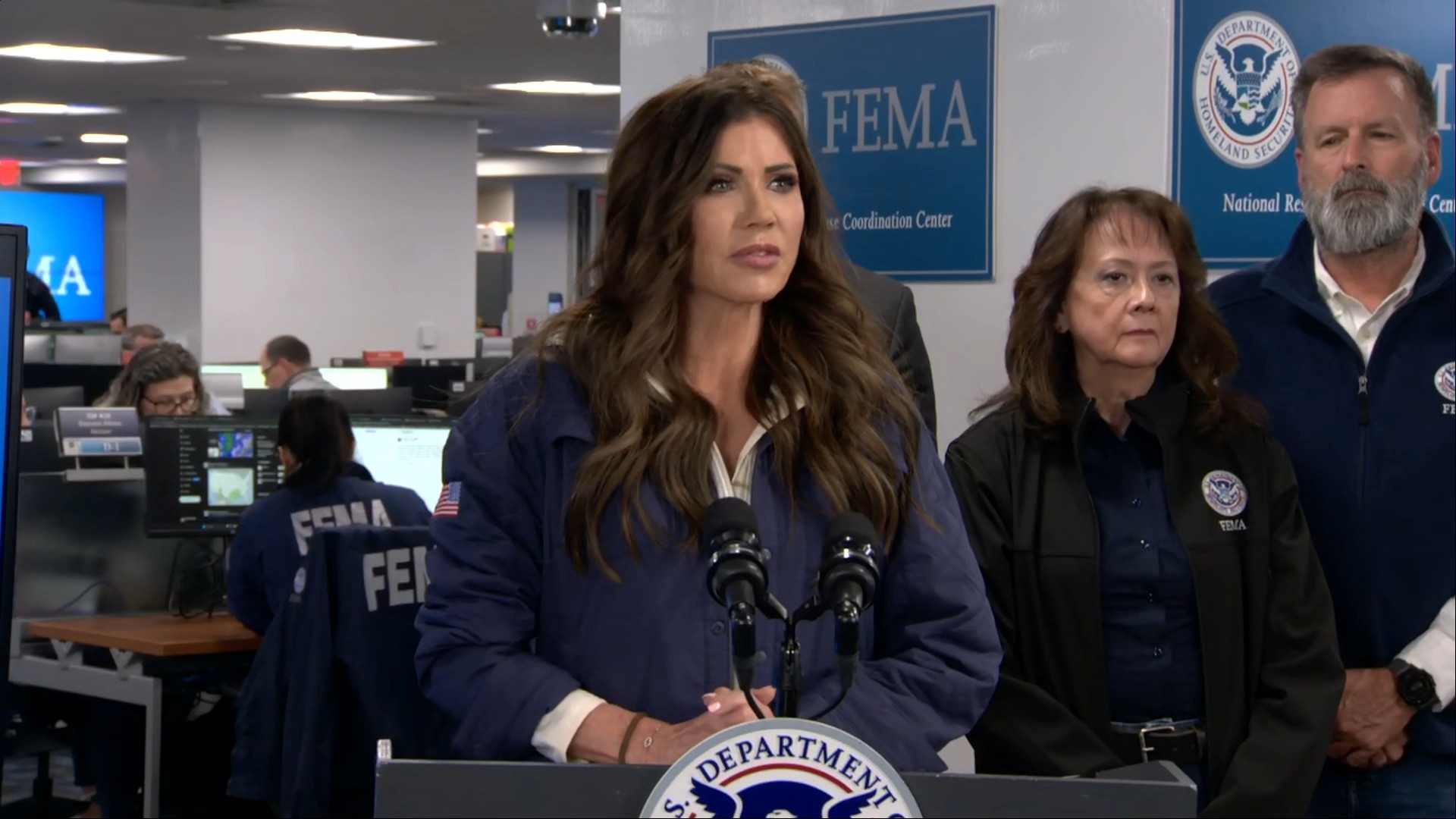 Sec Noem Speaks On Border Patrol-Involved Shooting