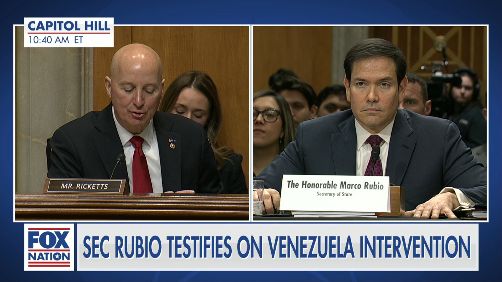 Senate Hearing: U.S. Policy Towards Venezuela