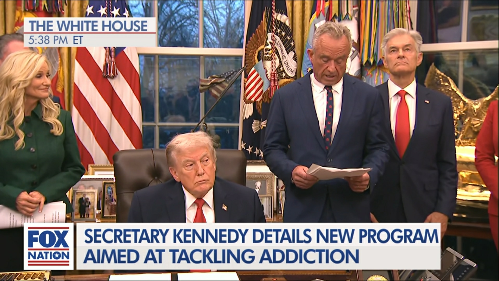 (1/29) Trump Unveils Initiative Fighting Addiction