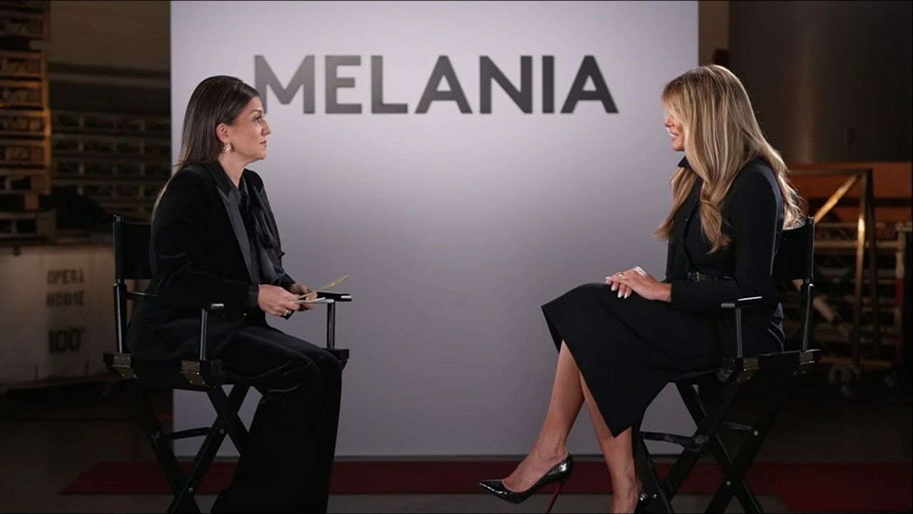 First Lady Speaks at 'MELANIA' Movie Premiere