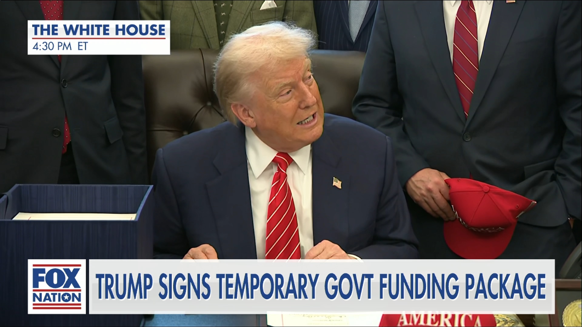 (2/3) Bill Signing to Reopen the Government