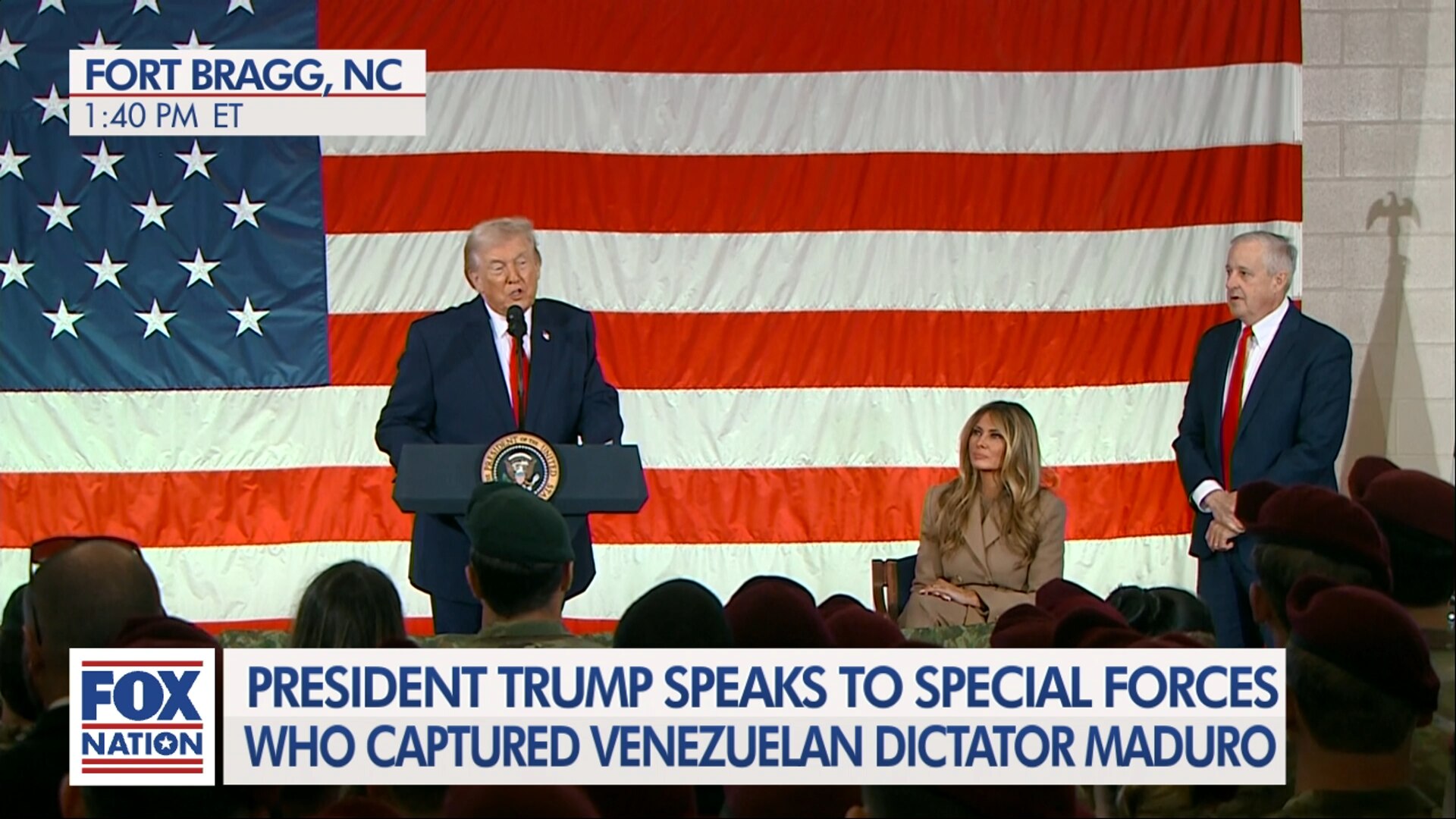 President Donald Trump Remarks - (2/13) Meeting with Maduro Capture Delta Force