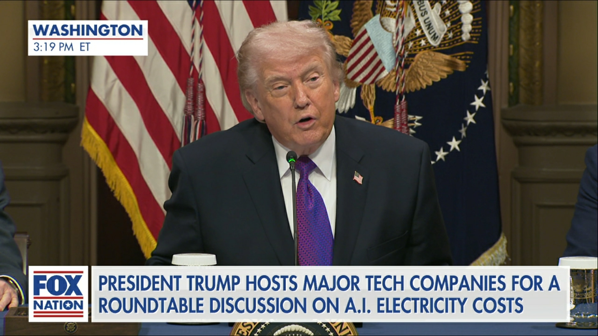 President Donald Trump Remarks - (3/4) Ratepayer Protection Pledge Signing