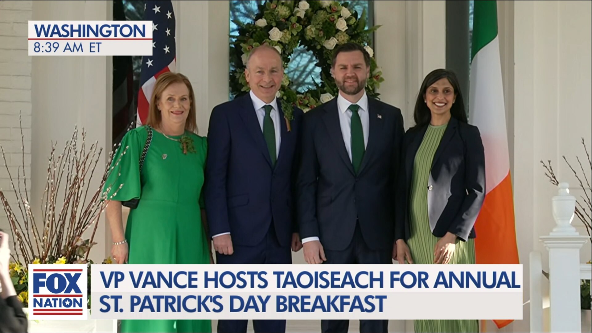 White House Celebrates St. Patrick's Day - (3/17) Strengthening U.S. and Irish Relations