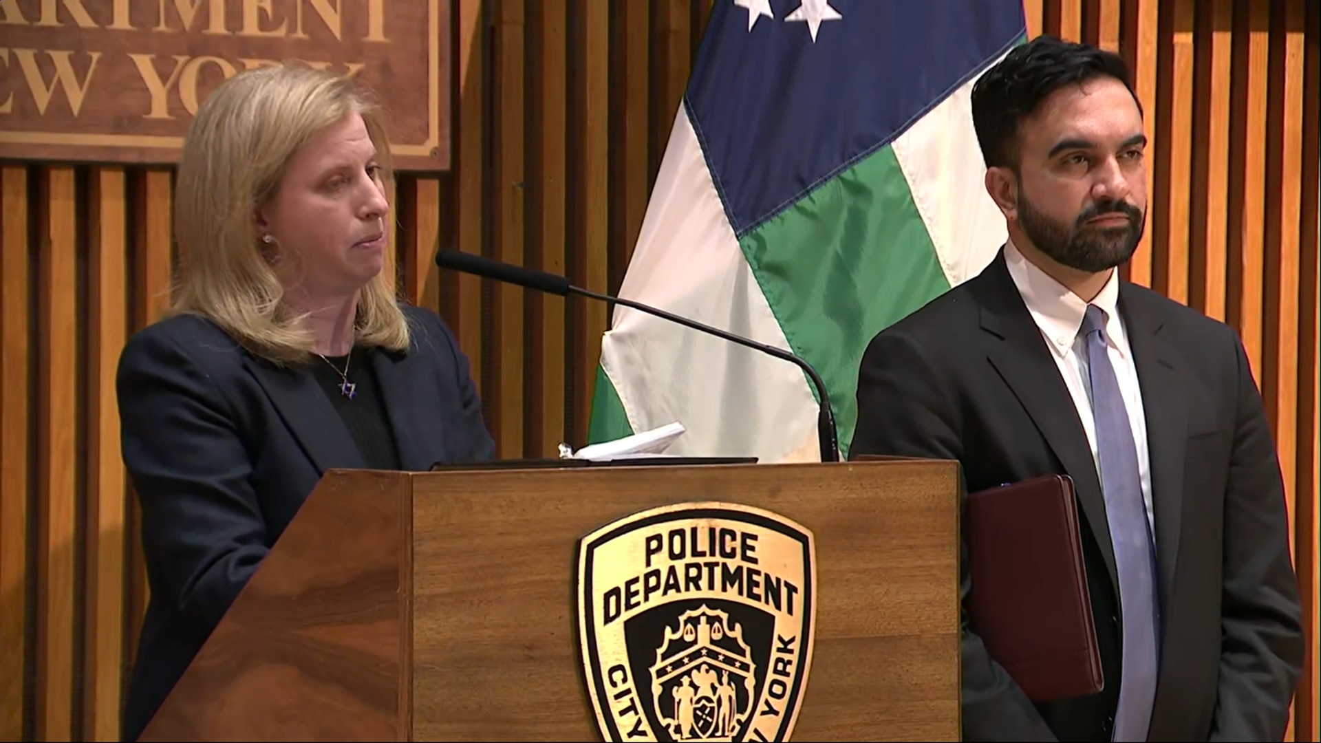 NYPD Press Conference Live - Mamdani, NYPD Provide Public Safety Update