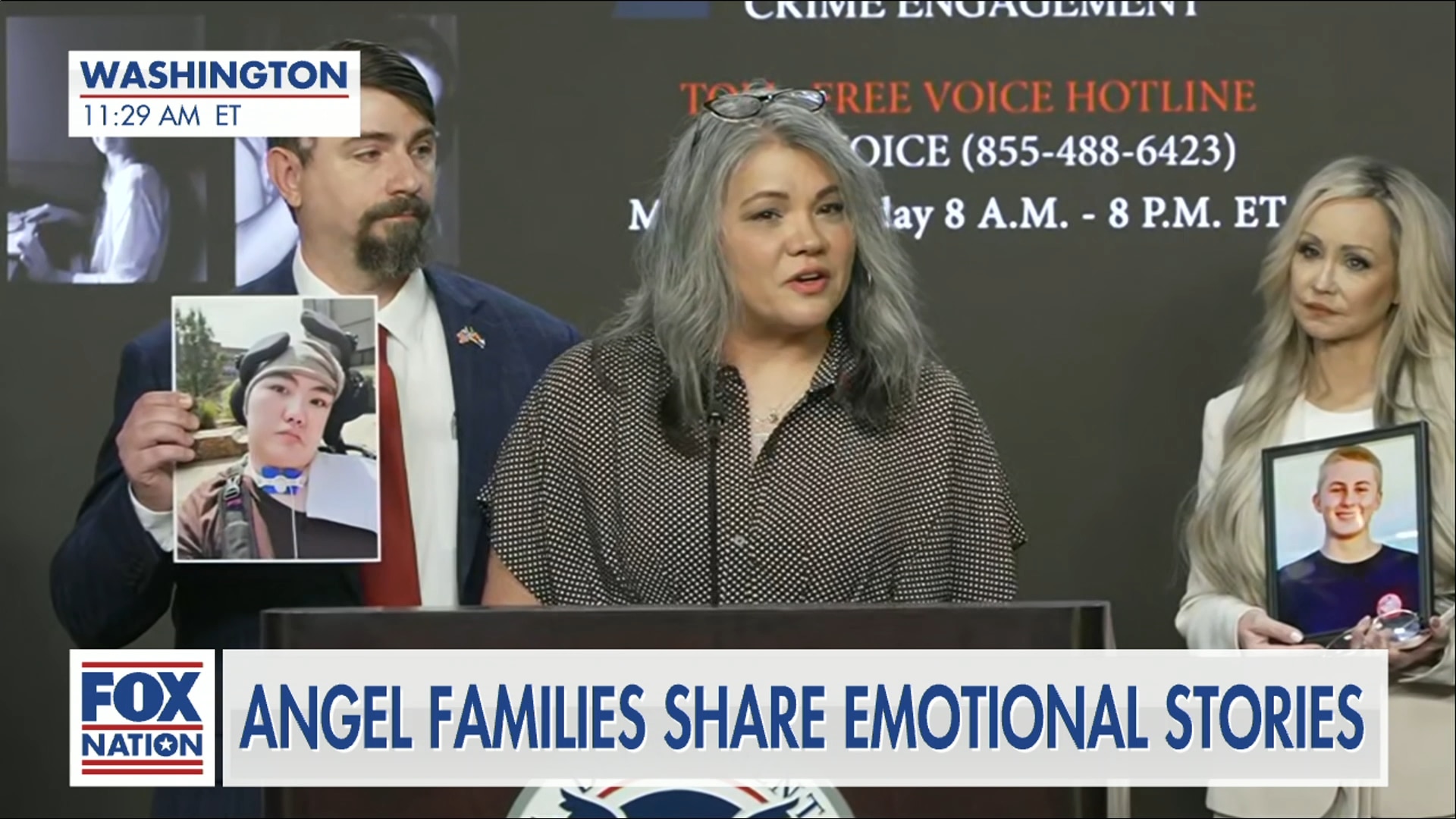 ICE Press Conference Live - I.C.E. VOICE Office One Year Review