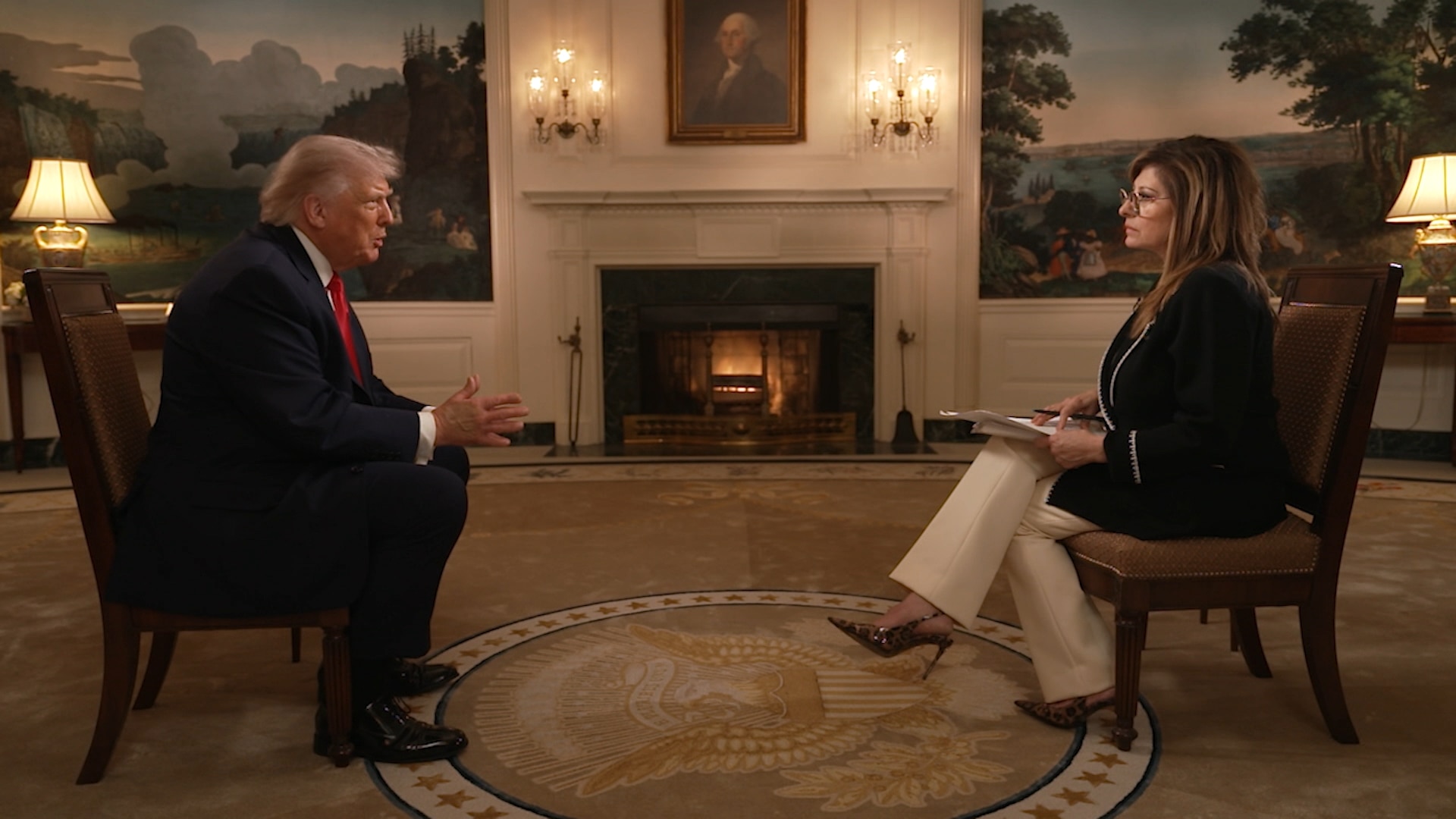 A Maria Bartiromo Interview - (4/15) President Trump Economic Outlook