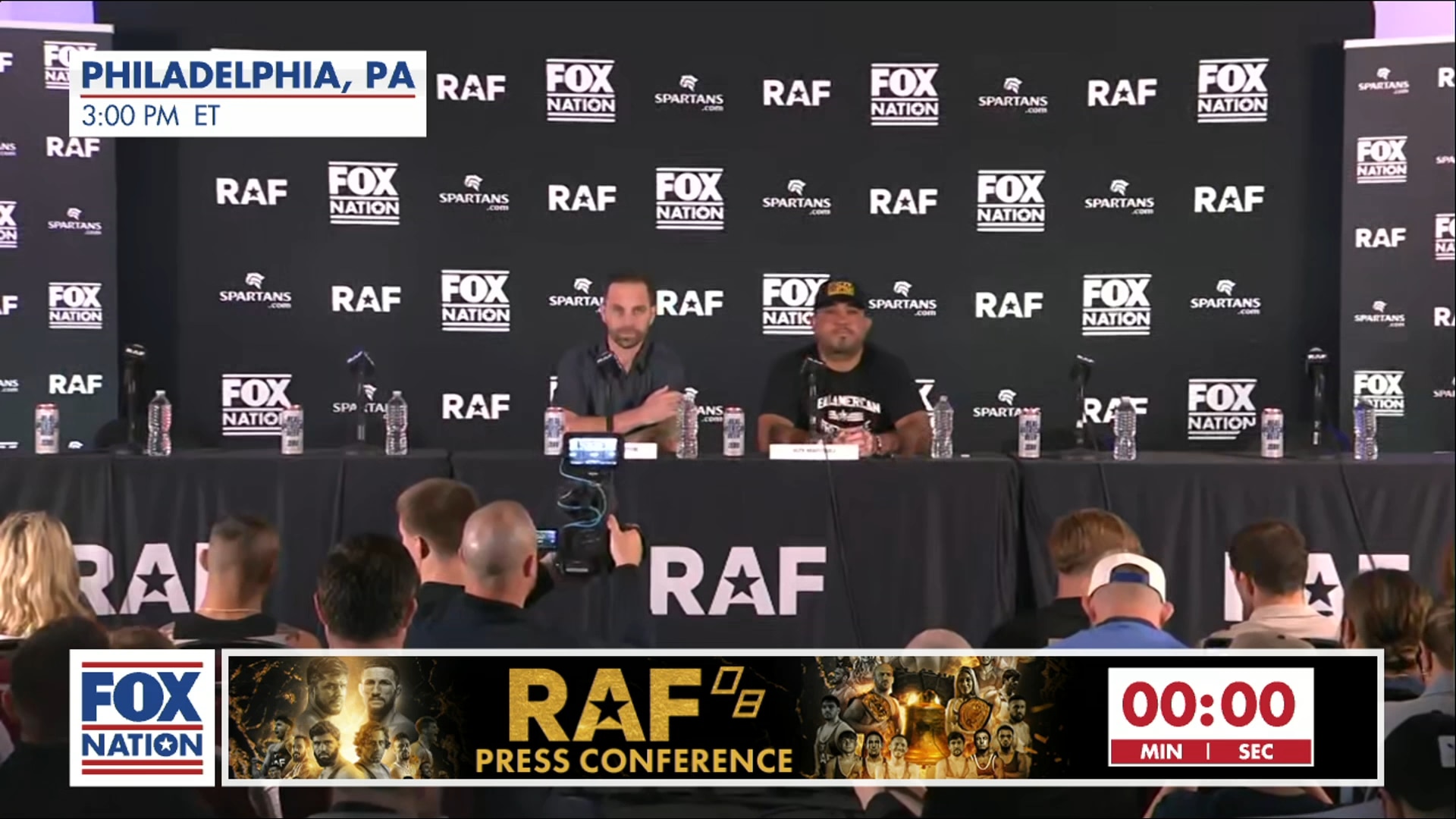 Real American Freestyle - Real American Freestyle 08 Press Conference