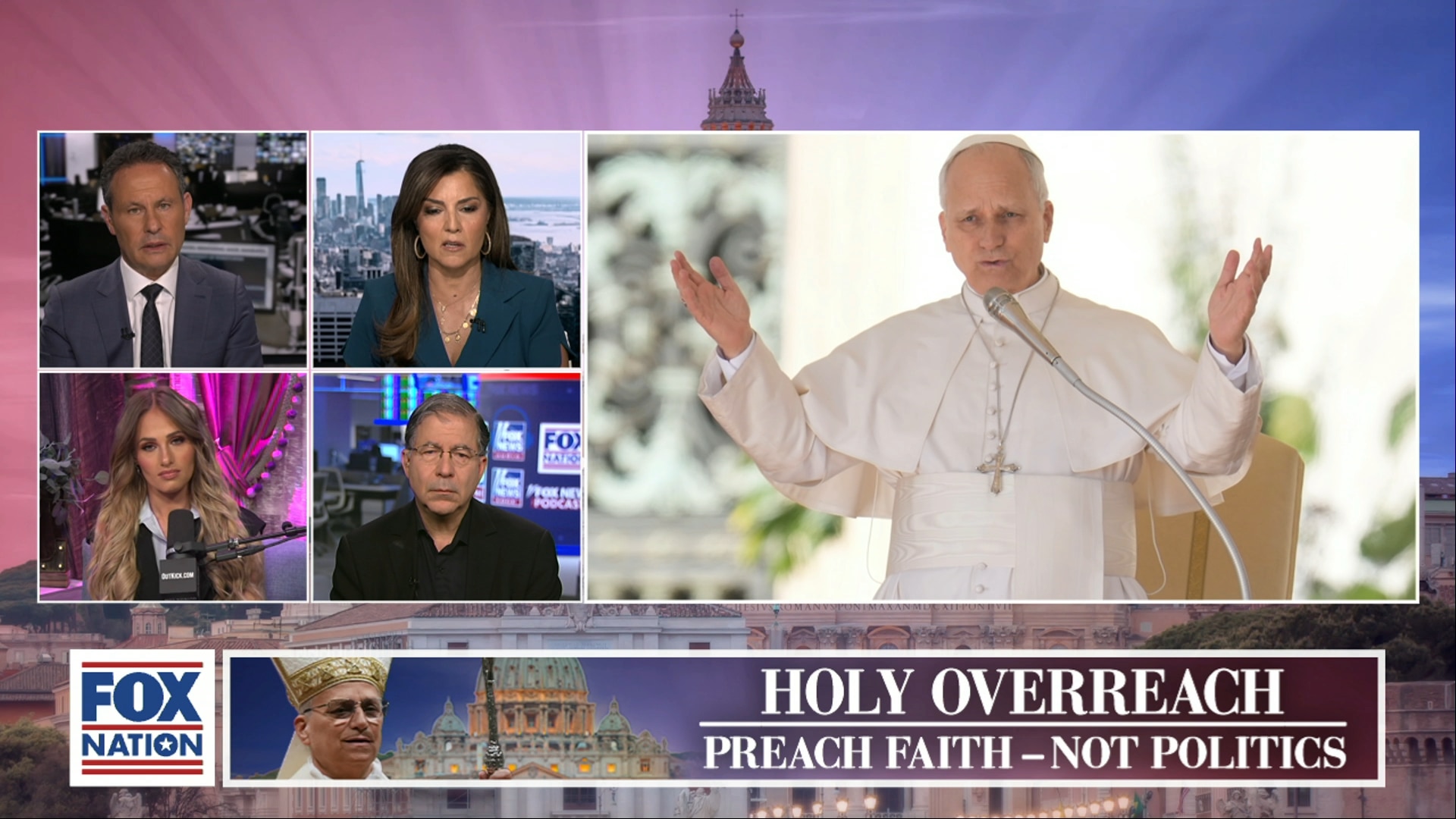 Holy Overreach Preach Faith-Not Politics - President vs Pontiff