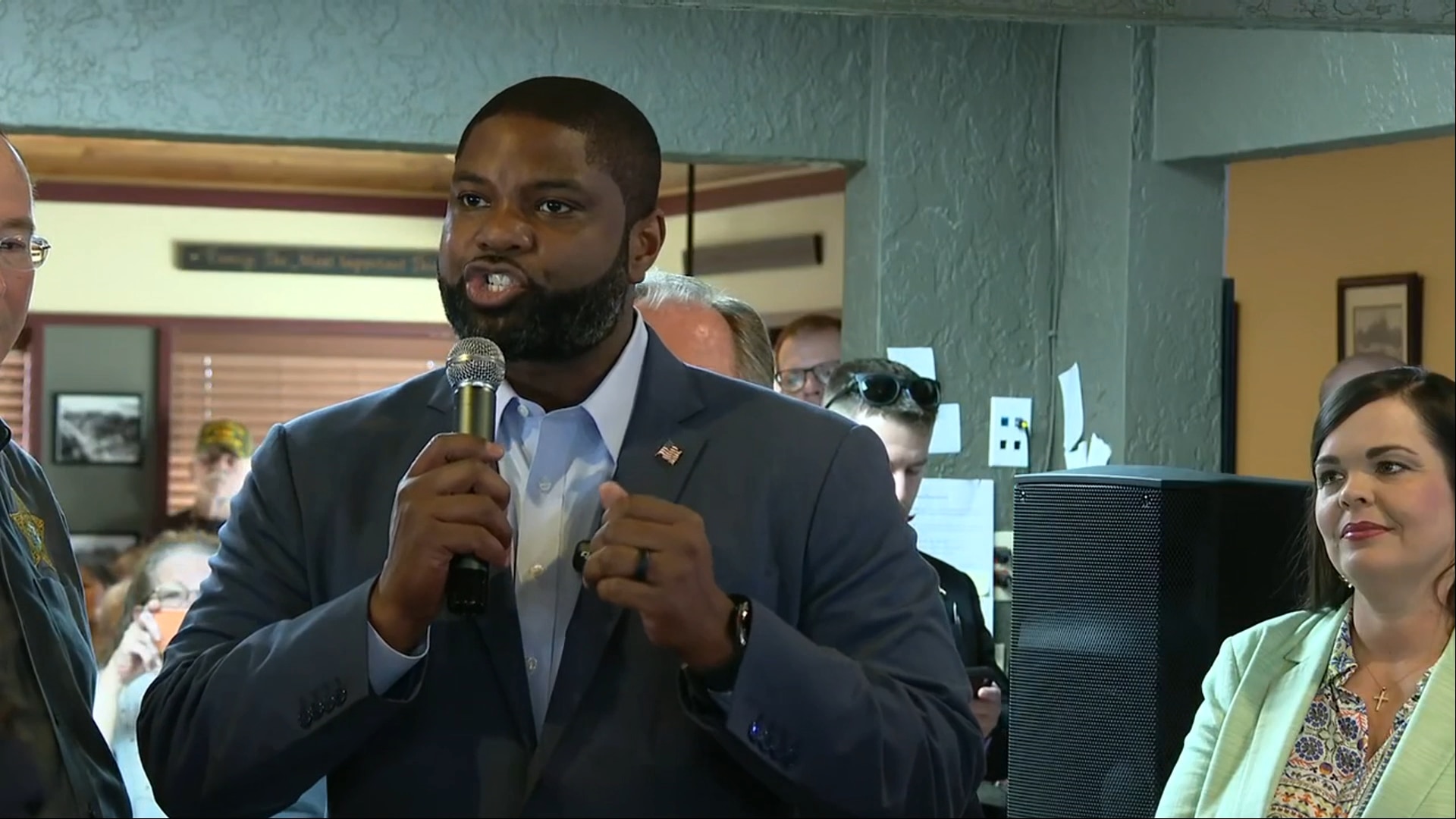 Florida Governor's Race - Donalds Talks Public Safety on Campaign Trail