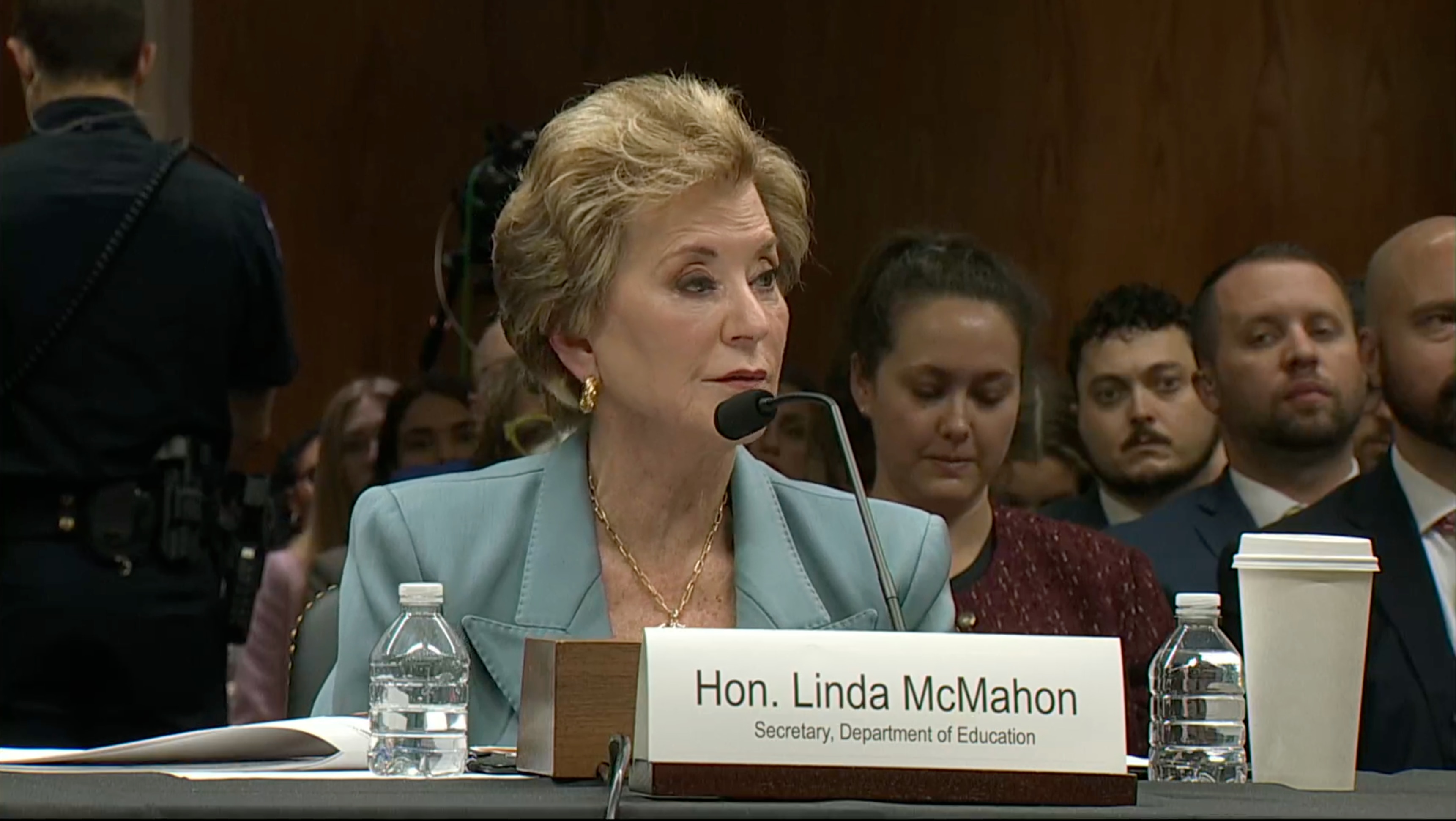 Senate Hearing: Education Secretary Testifies - (4/28) Secretary McMahon Testifies